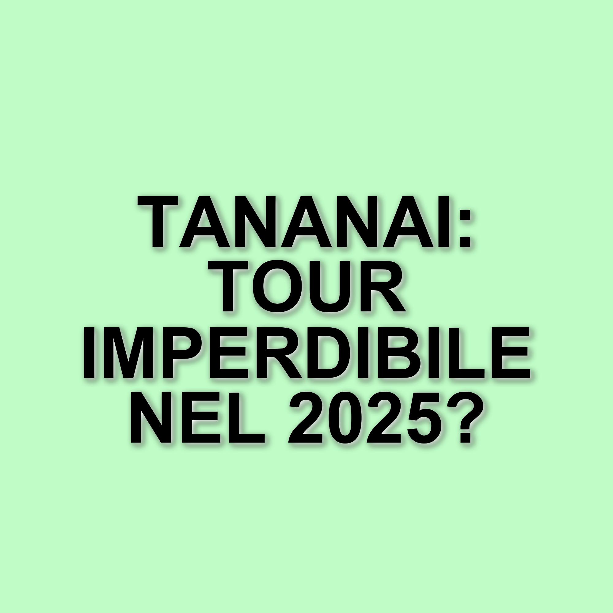 Tananai pronto per l'estate 2025: concerti, nuove canzoni e riflessioni sul successo