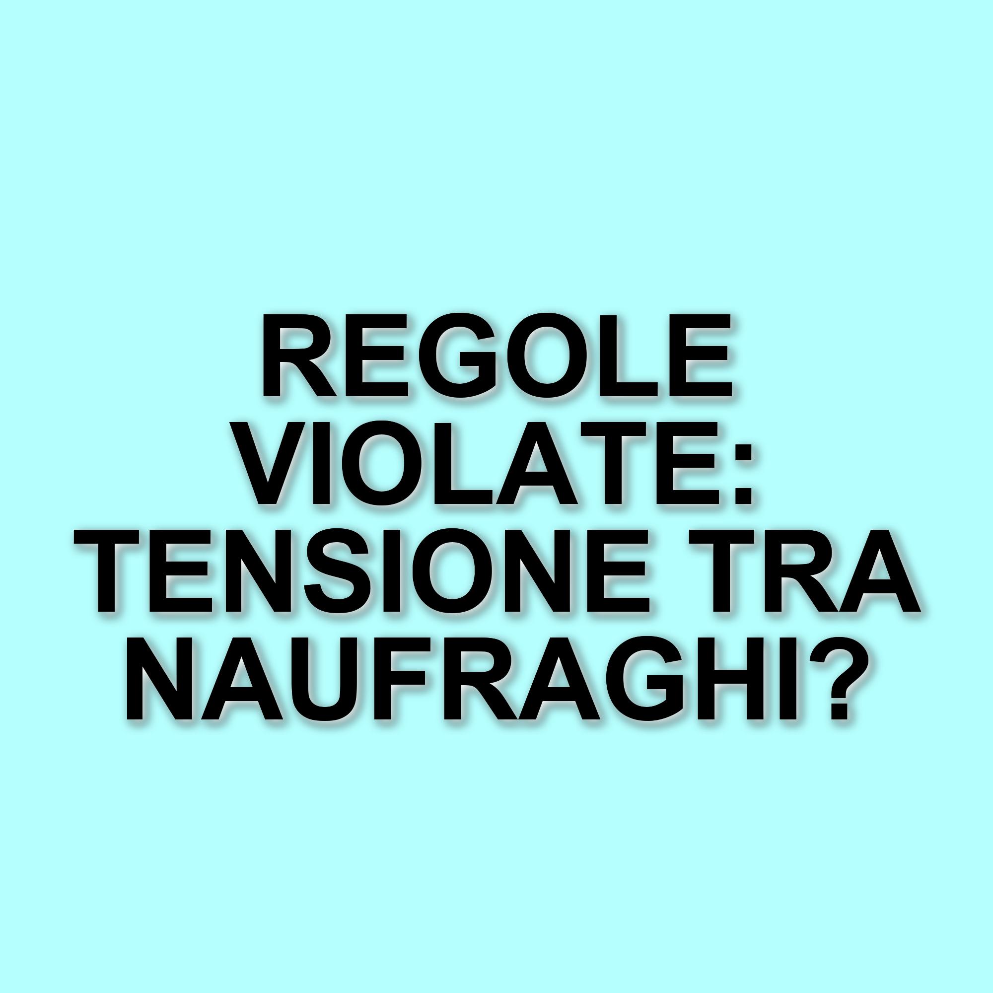 Provvedimento disciplinare per i naufraghi de L’Isola dei Famosi: accendino e polemiche