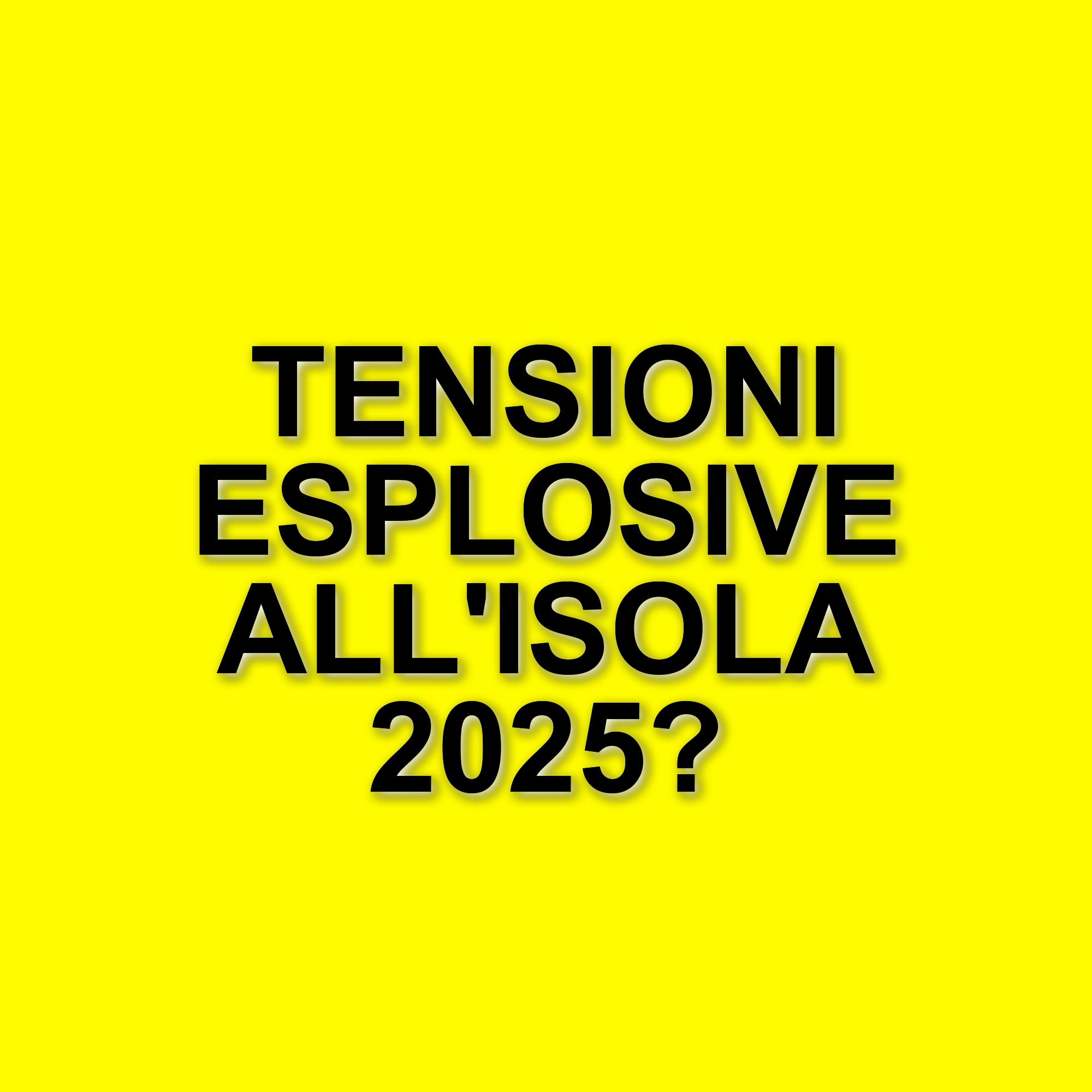Tensione e strategia al televoto: chi rischia di lasciare L'isola dei famosi 2025