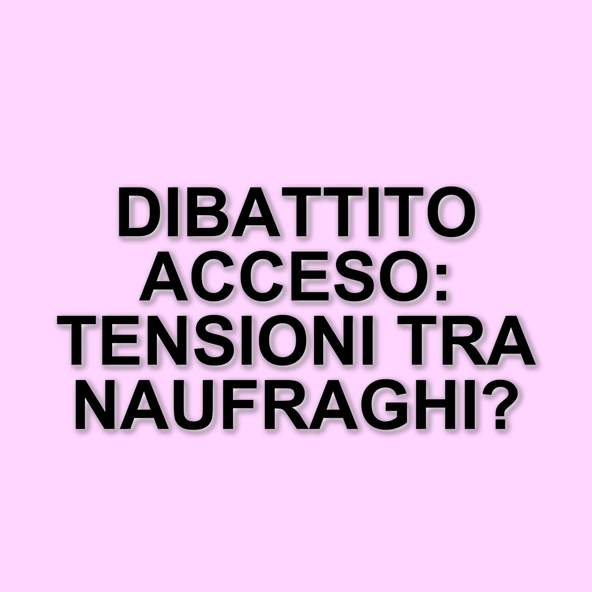 Scontri e tensioni a L’Isola dei Famosi: il conflitto tra Teresanna Pugliese e Dino Giarruso