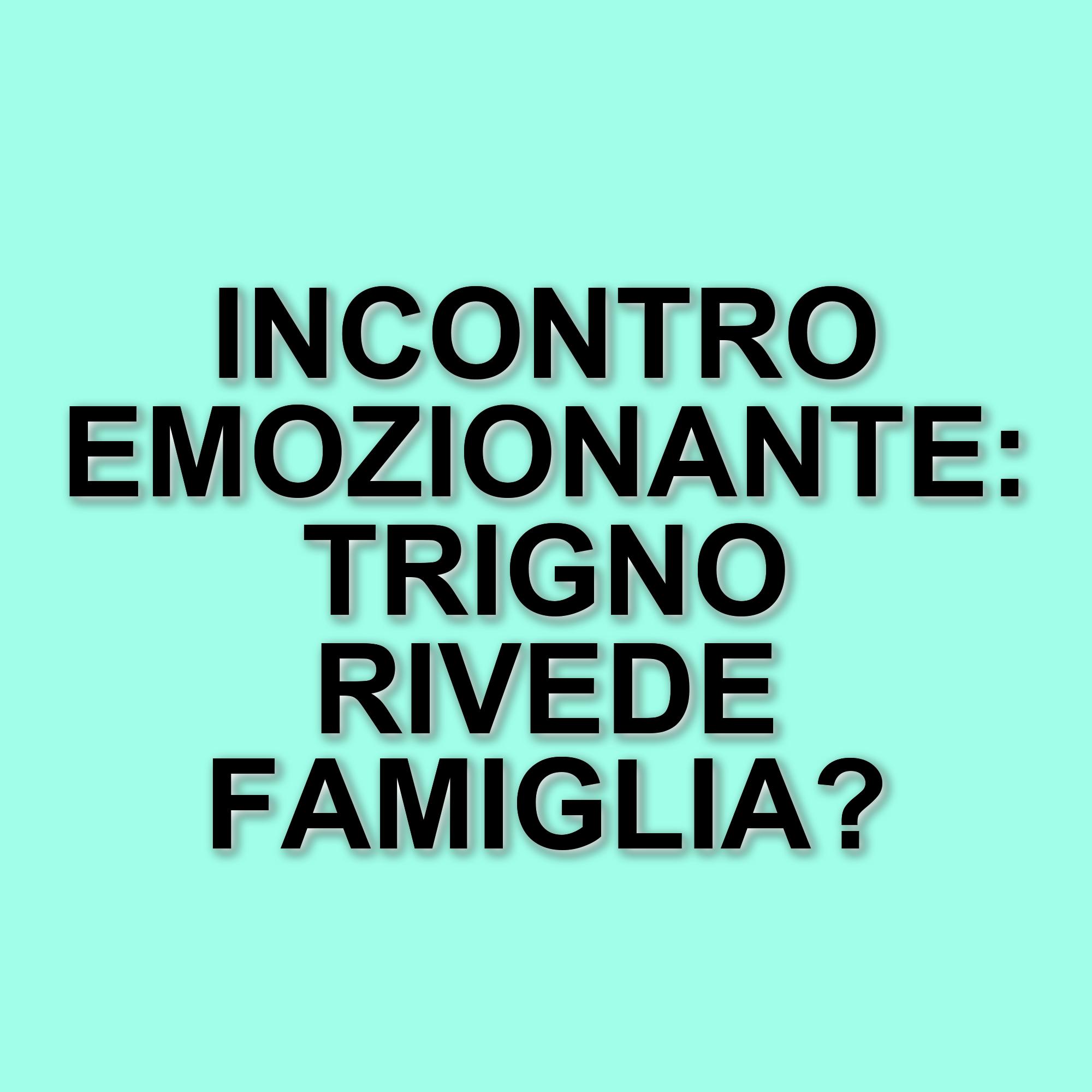 TrigNo incontra i genitori prima della finale di "Amici": un momento emozionante in studio