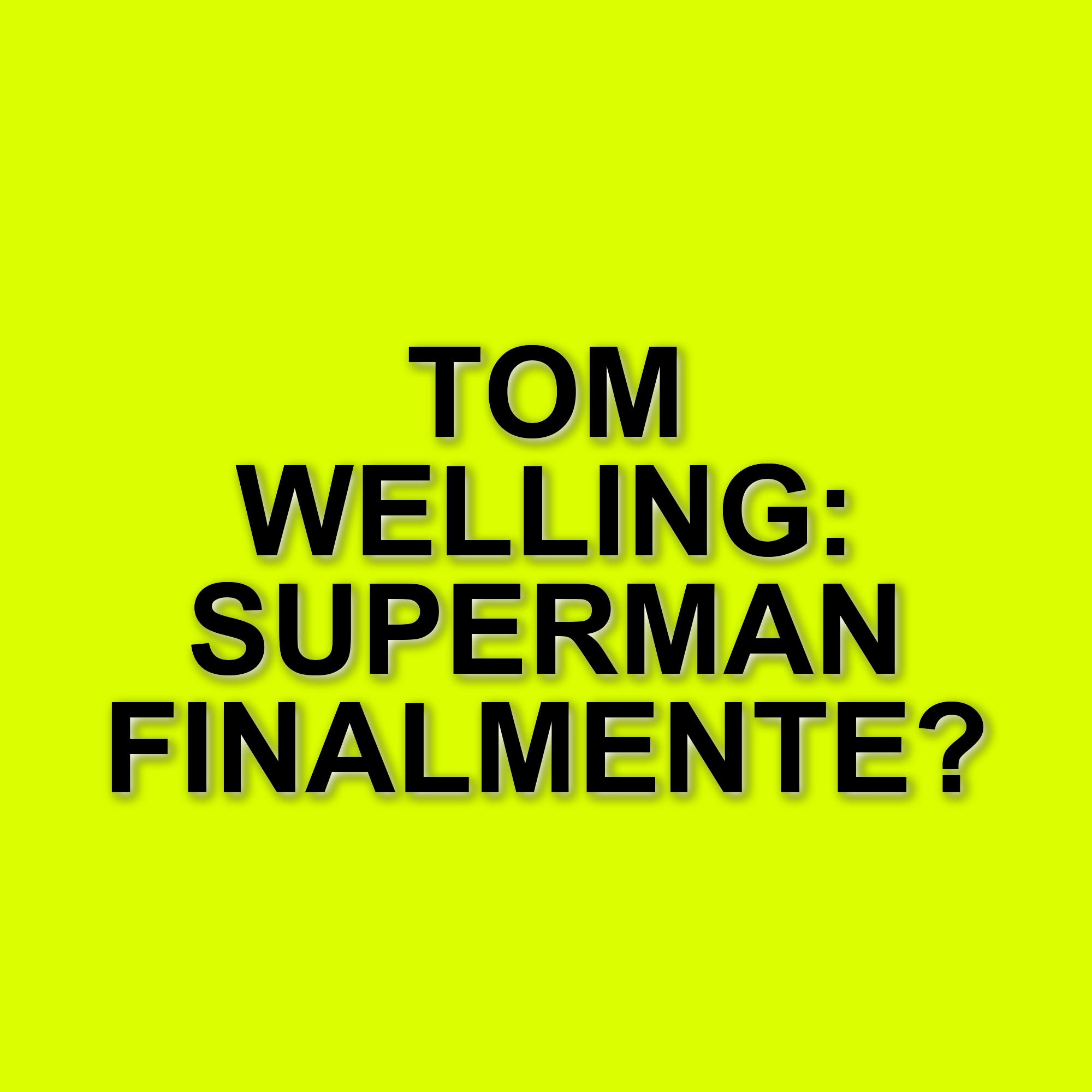 L'attesa dei fan di Smallville: Tom Welling mai in costume, ma una fanart sorprendente