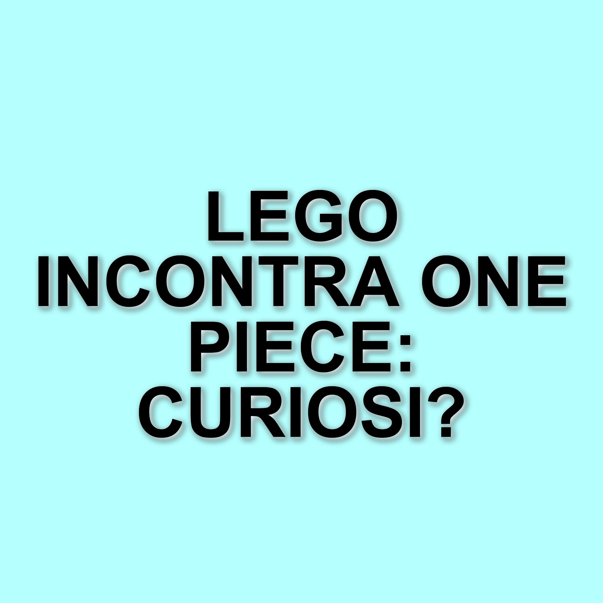 I set LEGO ispirati a One Piece: la Going Merry e altre novità in arrivo ad agosto 2025