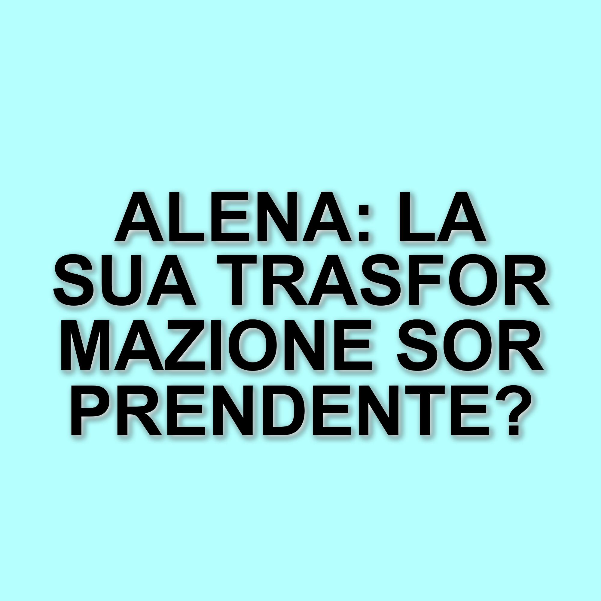 Alena Seredova: la trasformazione fisica e le risposte ai commenti sui social