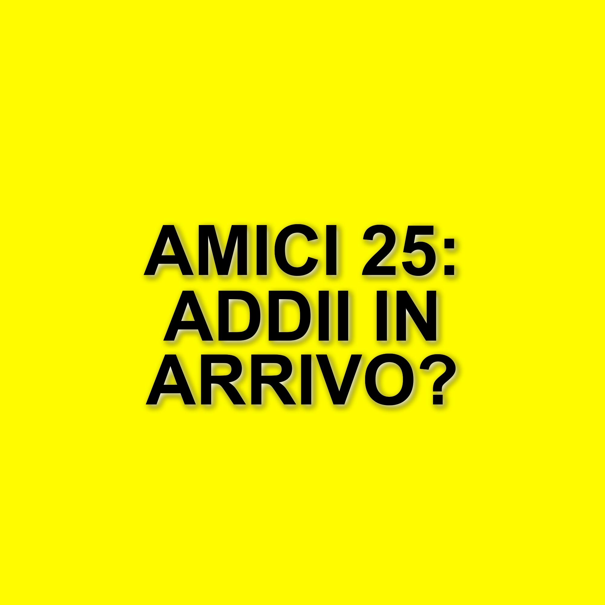 Amici 25: possibili cambiamenti nel cast dei professori e nuove entrate