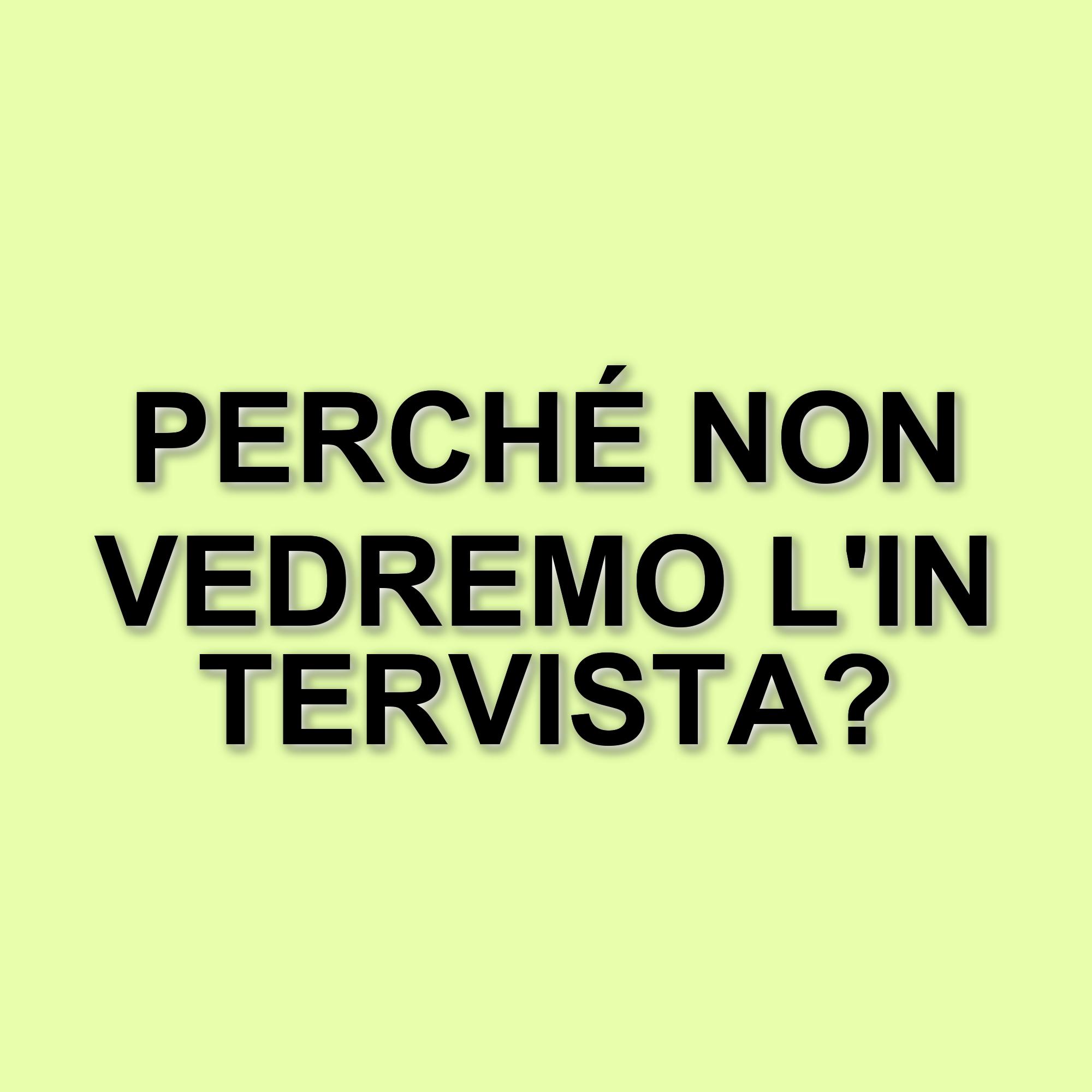L'intervista di Anna Pettinelli con Francesca Fagnani non va in onda: ecco perché