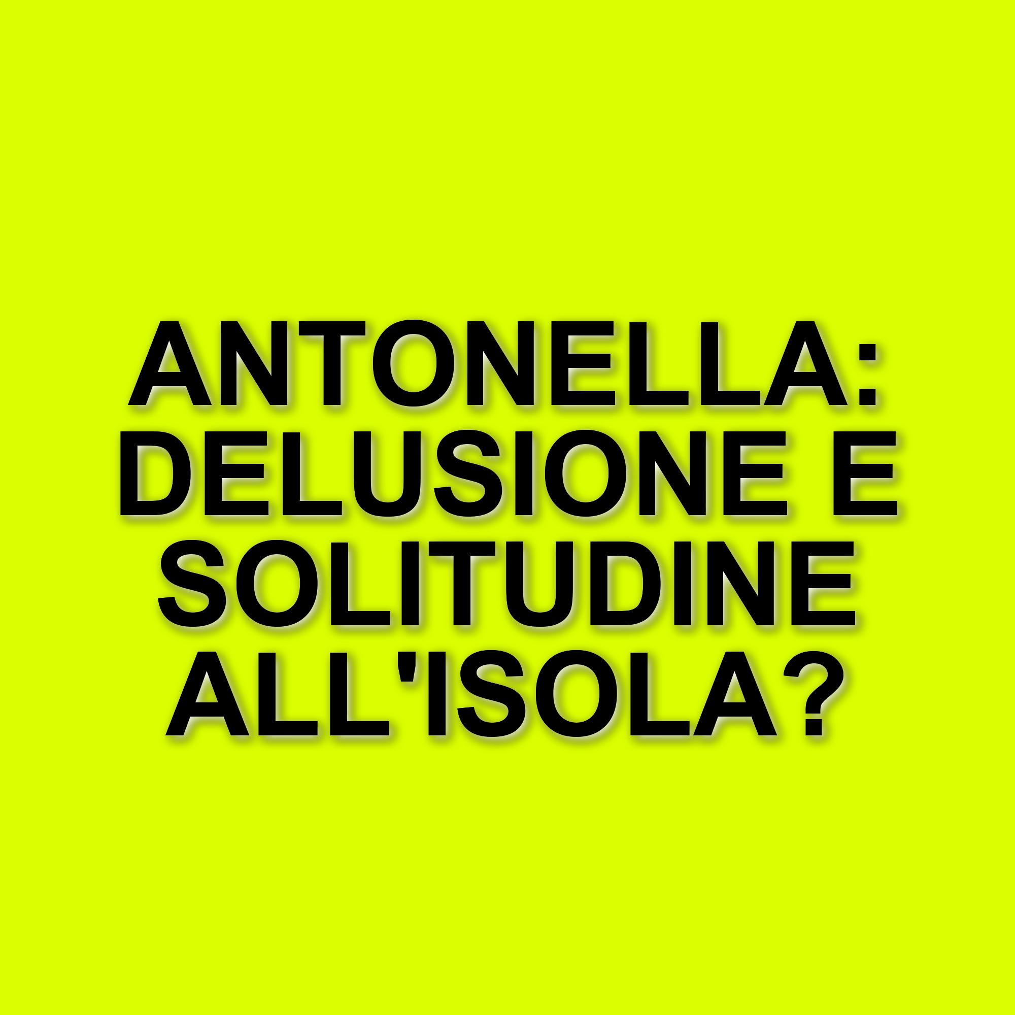 Antonella Mosetti parla della sua esperienza all'Isola dei Famosi: delusione e solitudine