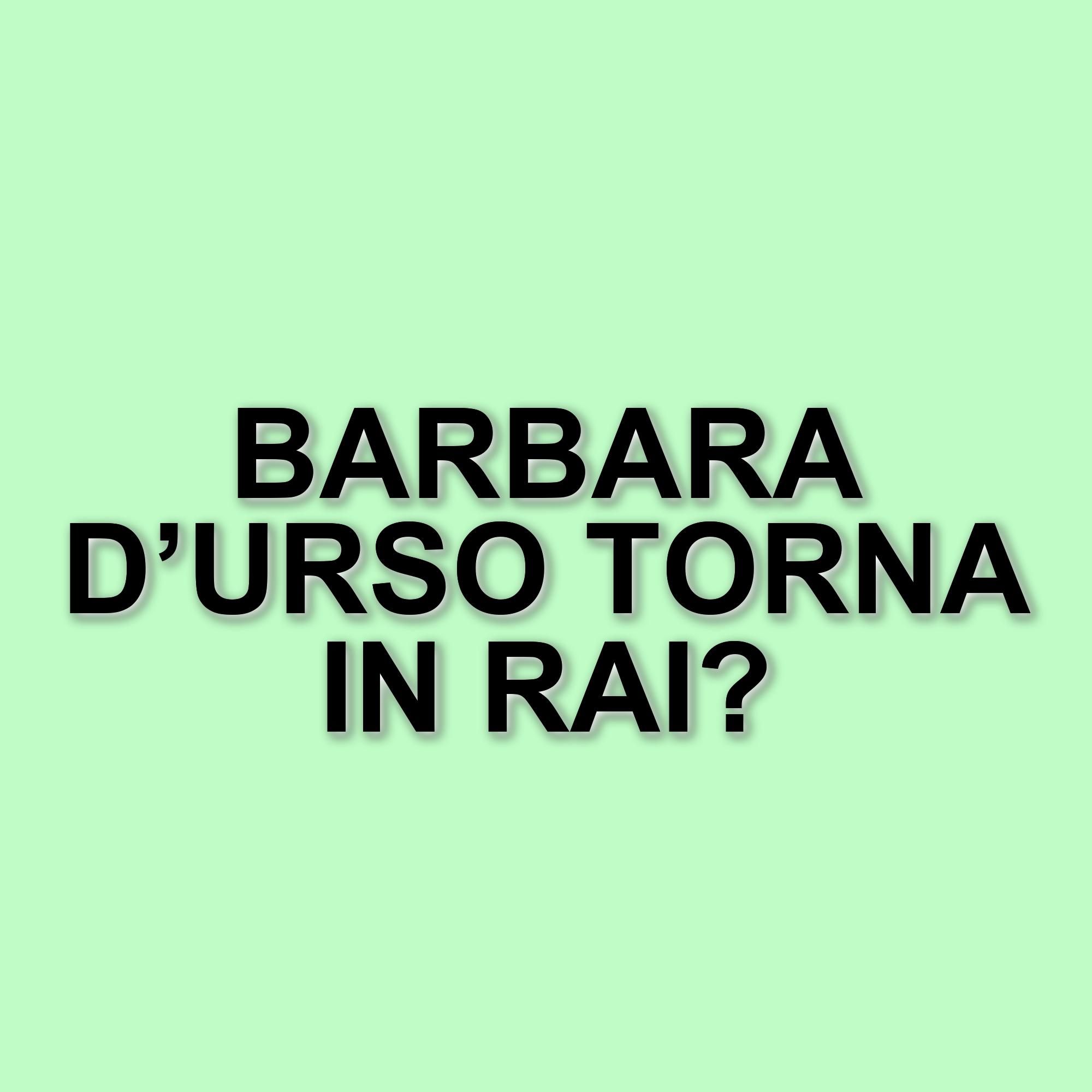 Barbara D’Urso torna in TV: il suo nuovo progetto in Rai dopo l’addio a Mediaset