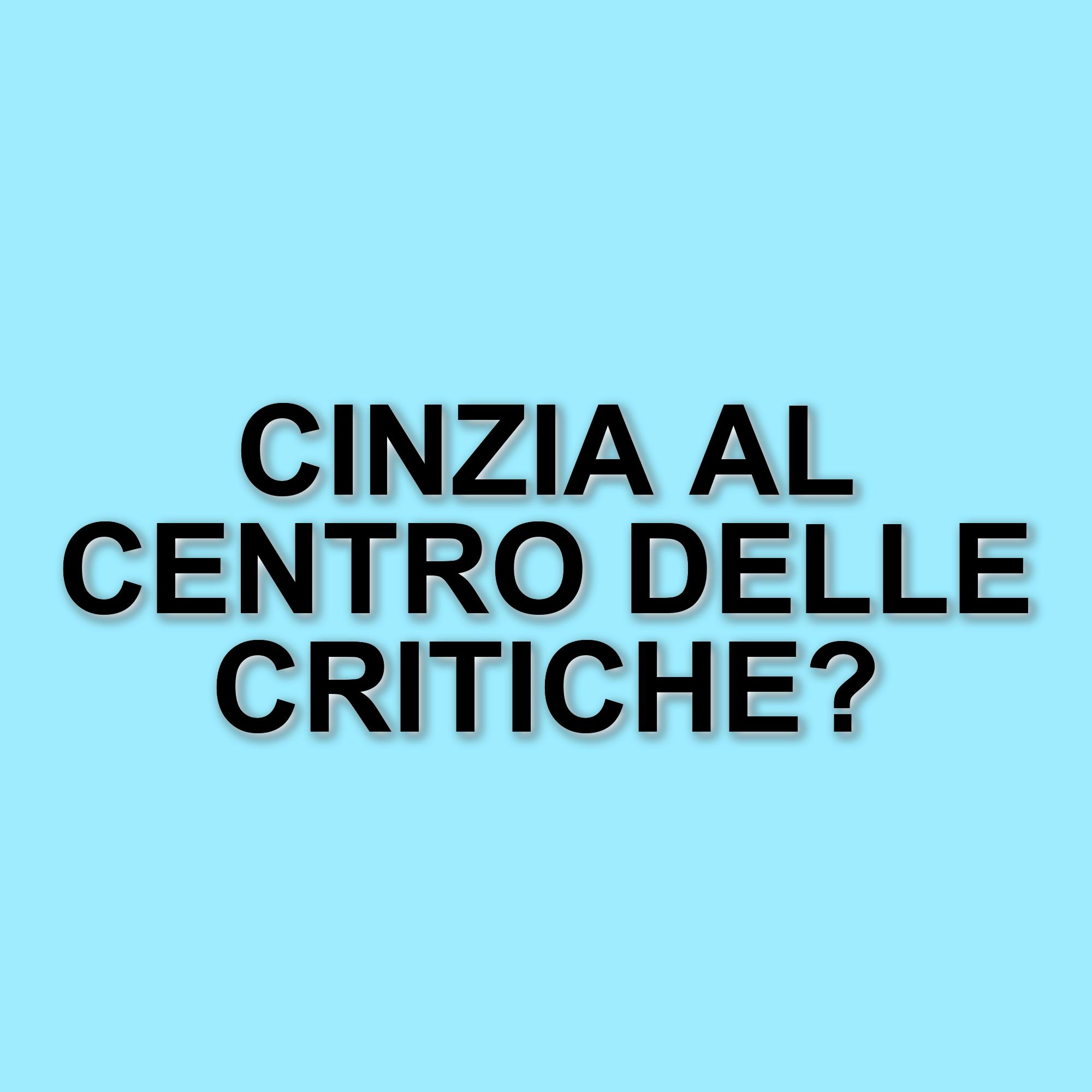 Francesco De Rienzo critica Cinzia Paolini: "Punta solo alla visibilità"
