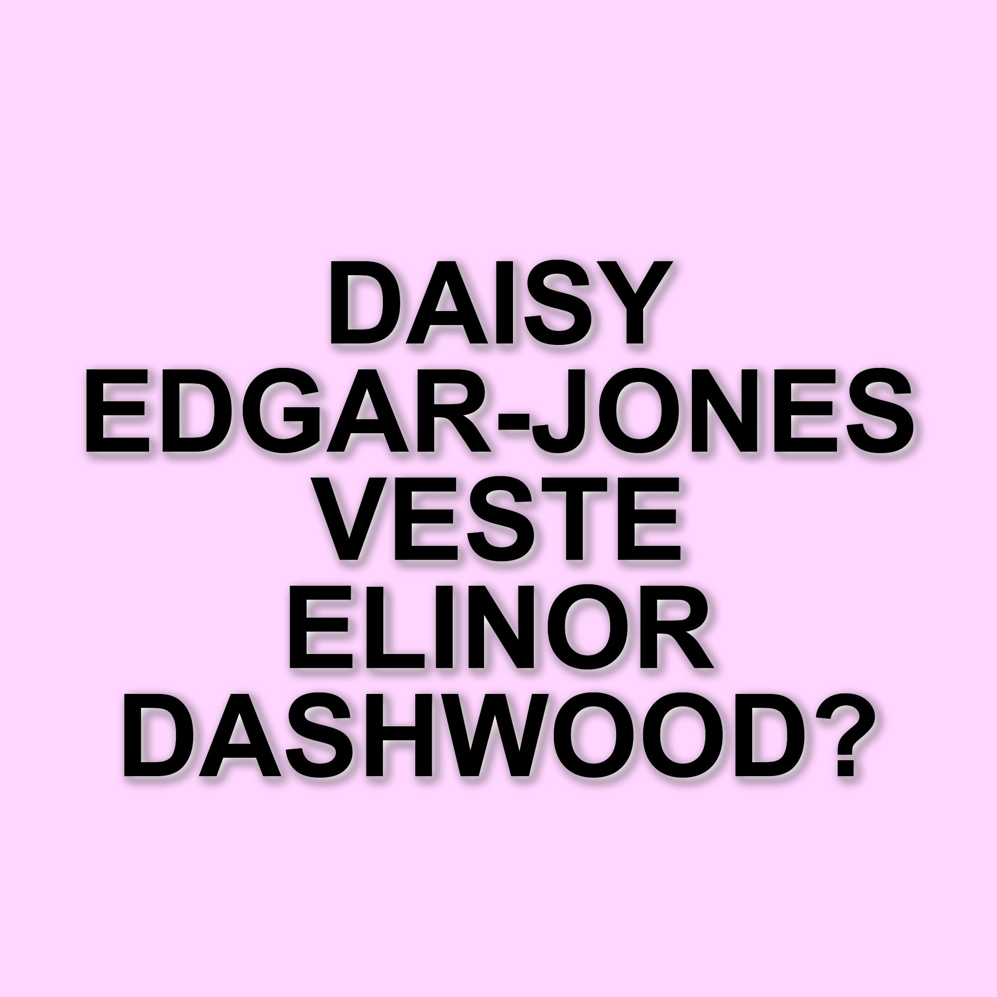 Daisy Edgar-Jones protagonista della nuova trasposizione di Ragione e Sentimento