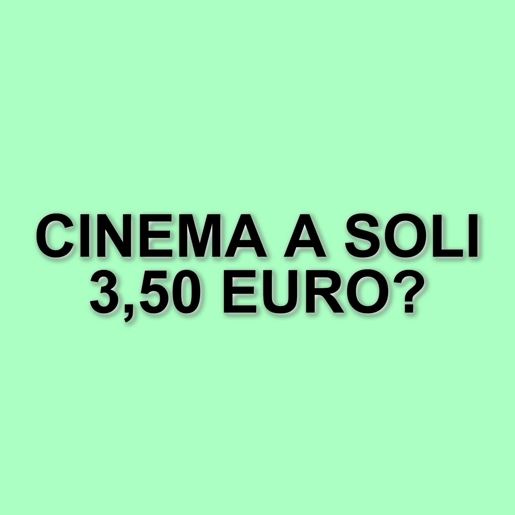 Cinema in festa 2025: biglietti a 3,50 euro per tutti i film in programmazione