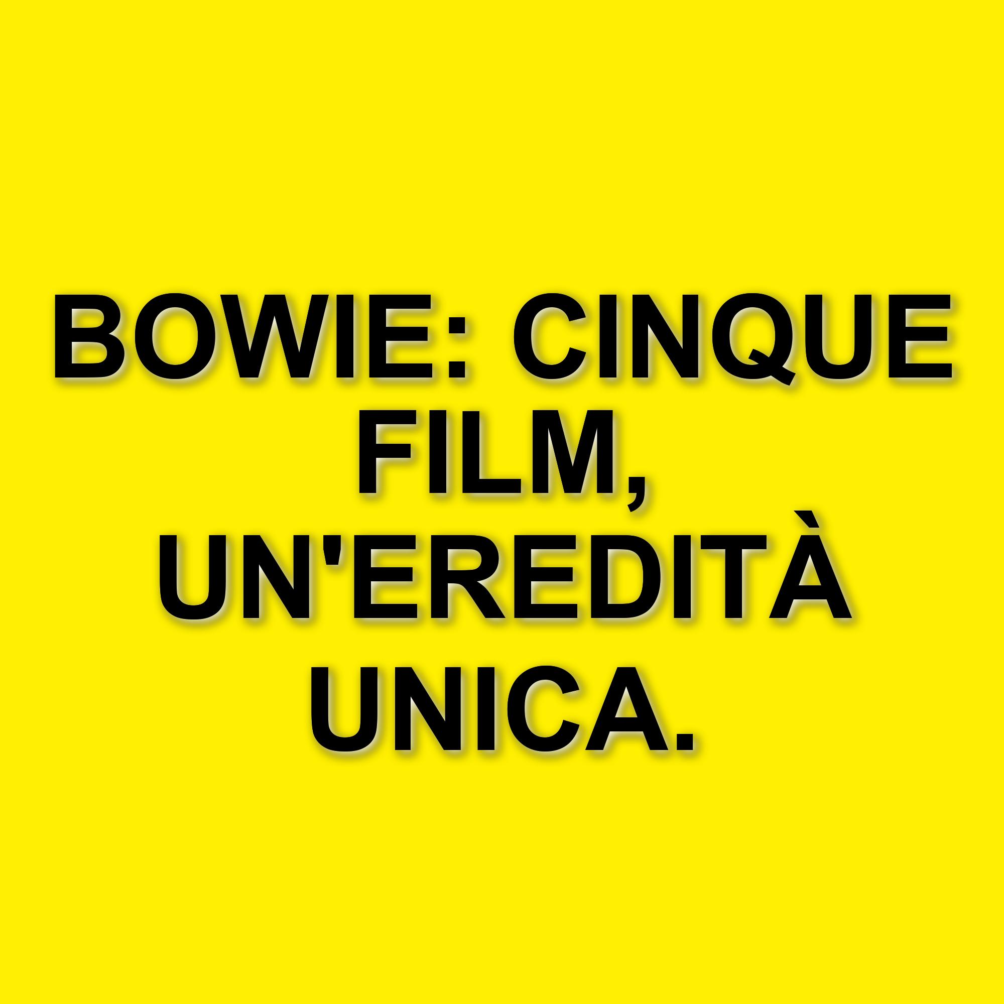 David Bowie: cinque film imperdibili che mostrano la sua versatilità artistica