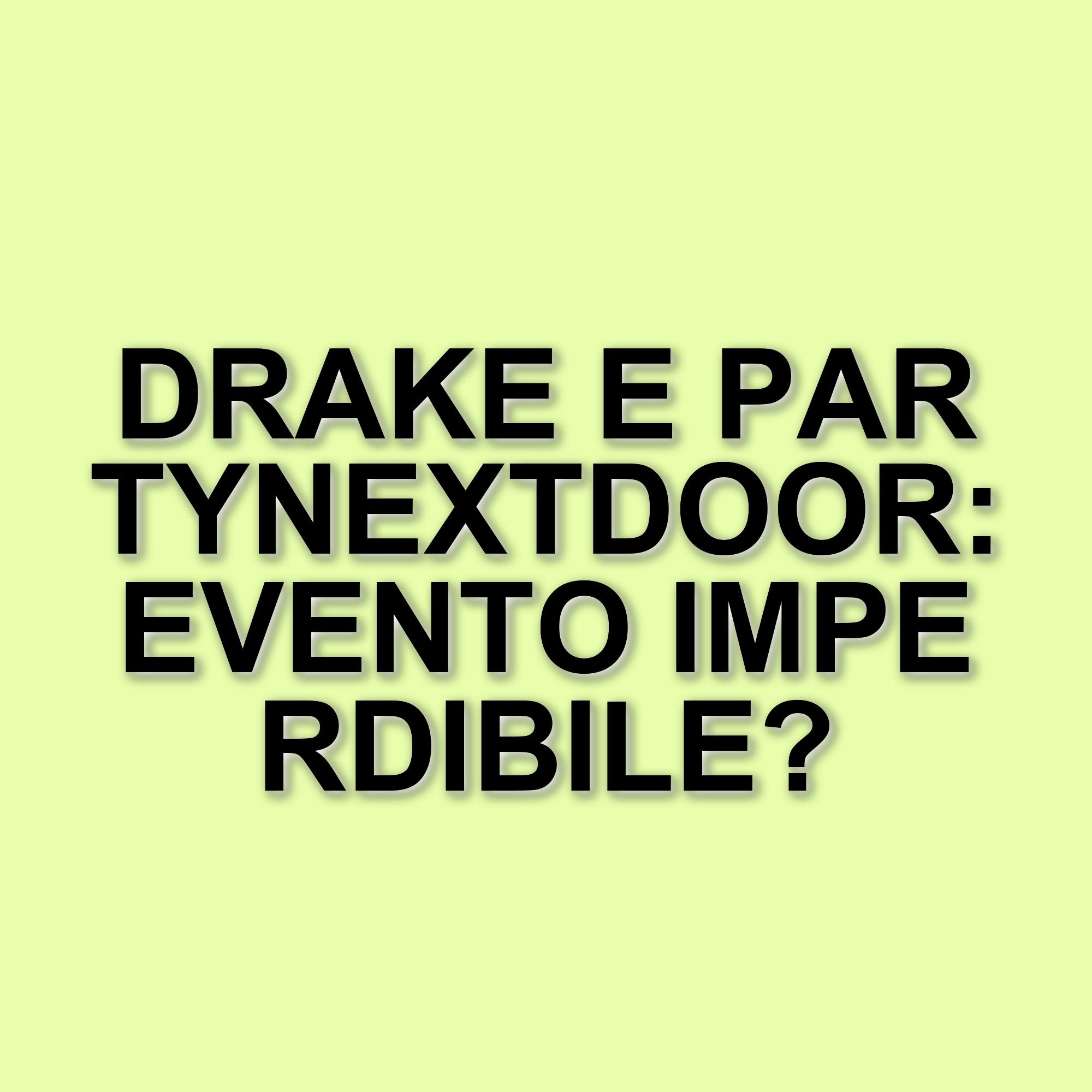Drake in Italia: il rapper canadese si esibirà per la prima volta a Milano ad agosto 2025