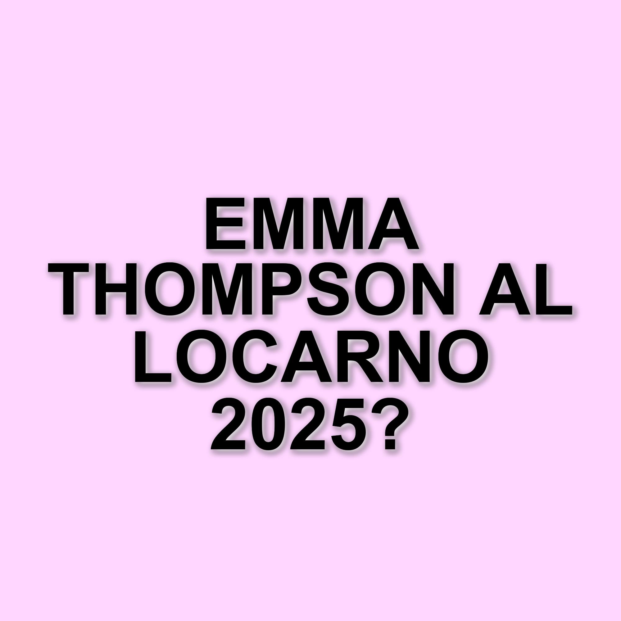 Emma Thompson riceve il Leopard Club Award al Locarno Film Festival 2025