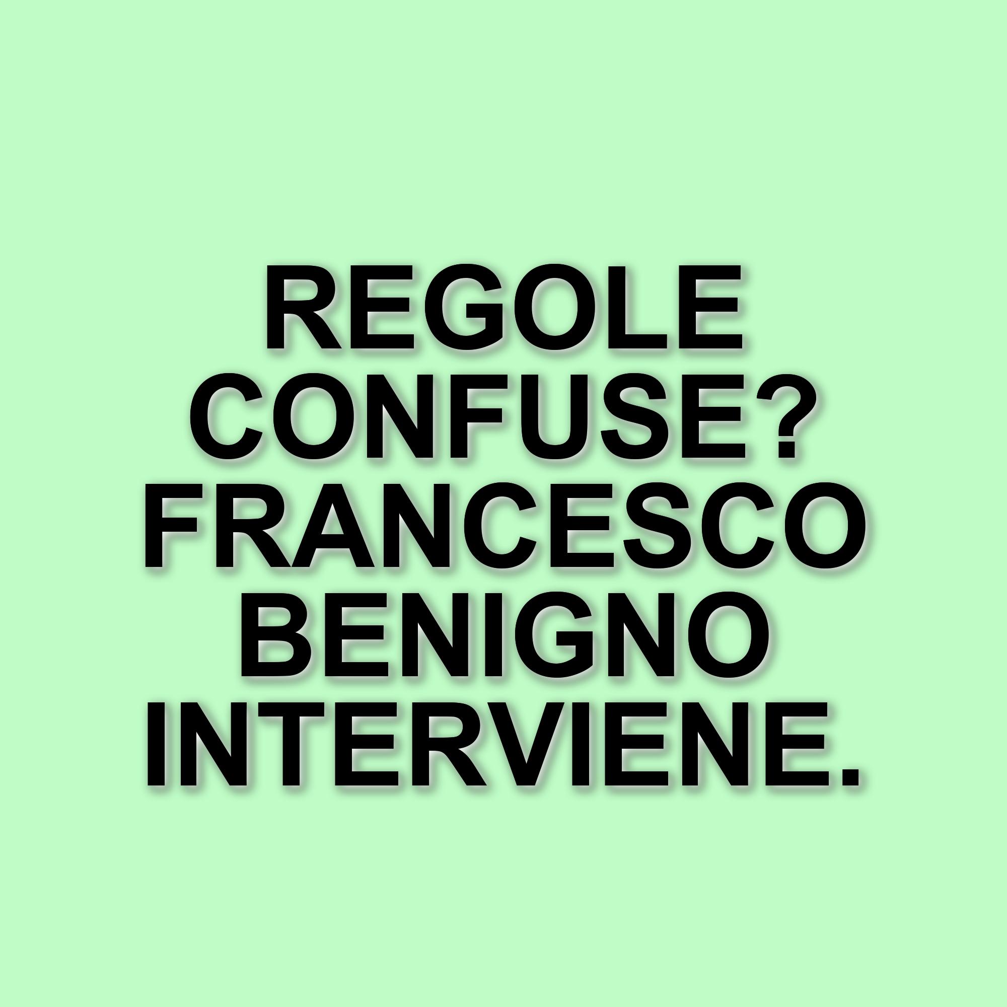 Francesco Benigno critica la gestione della produzione dopo lo scontro tra Omar Fantini e Dino Giarrusso