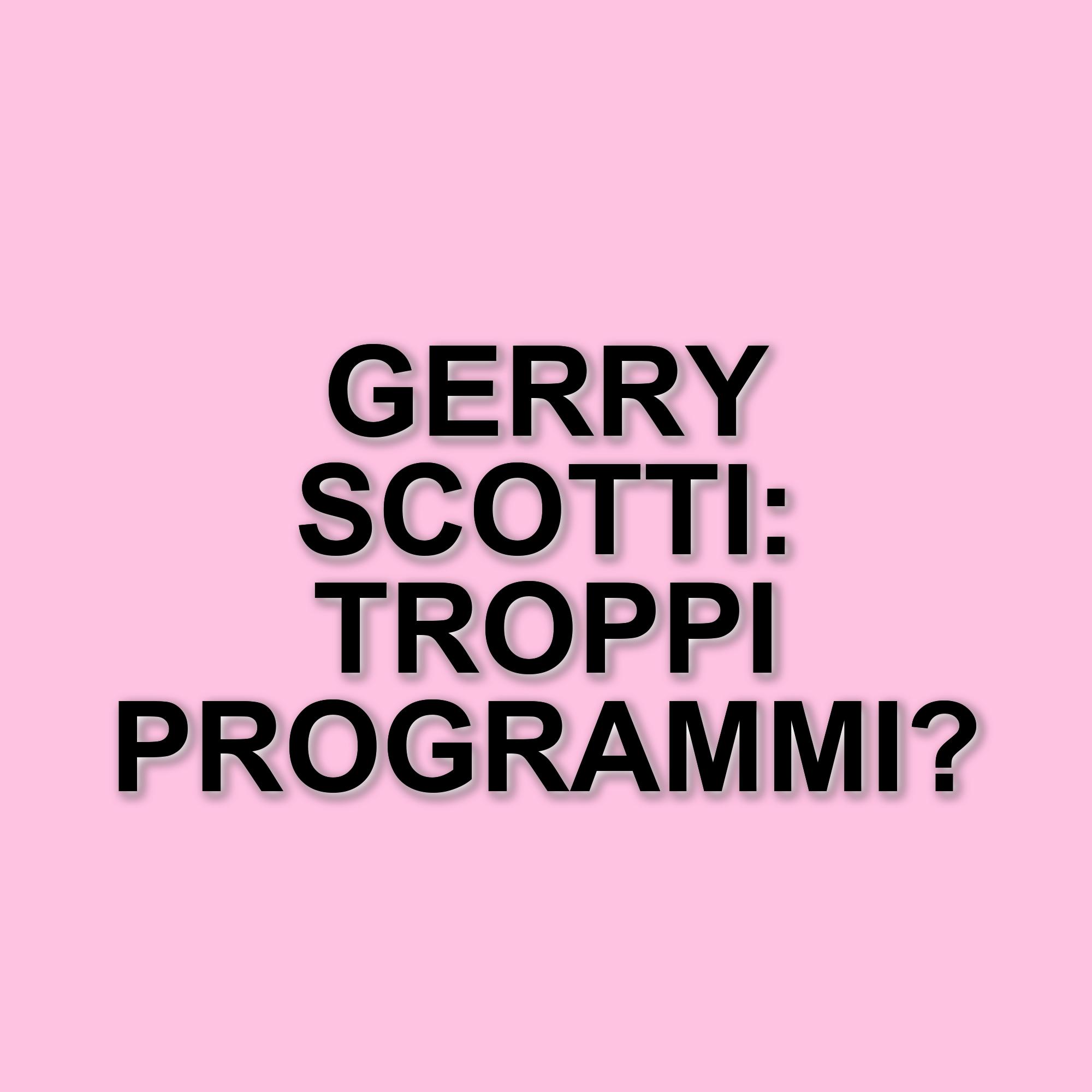 Gerry Scotti: Un anno di sovraesposizione televisiva e oltre