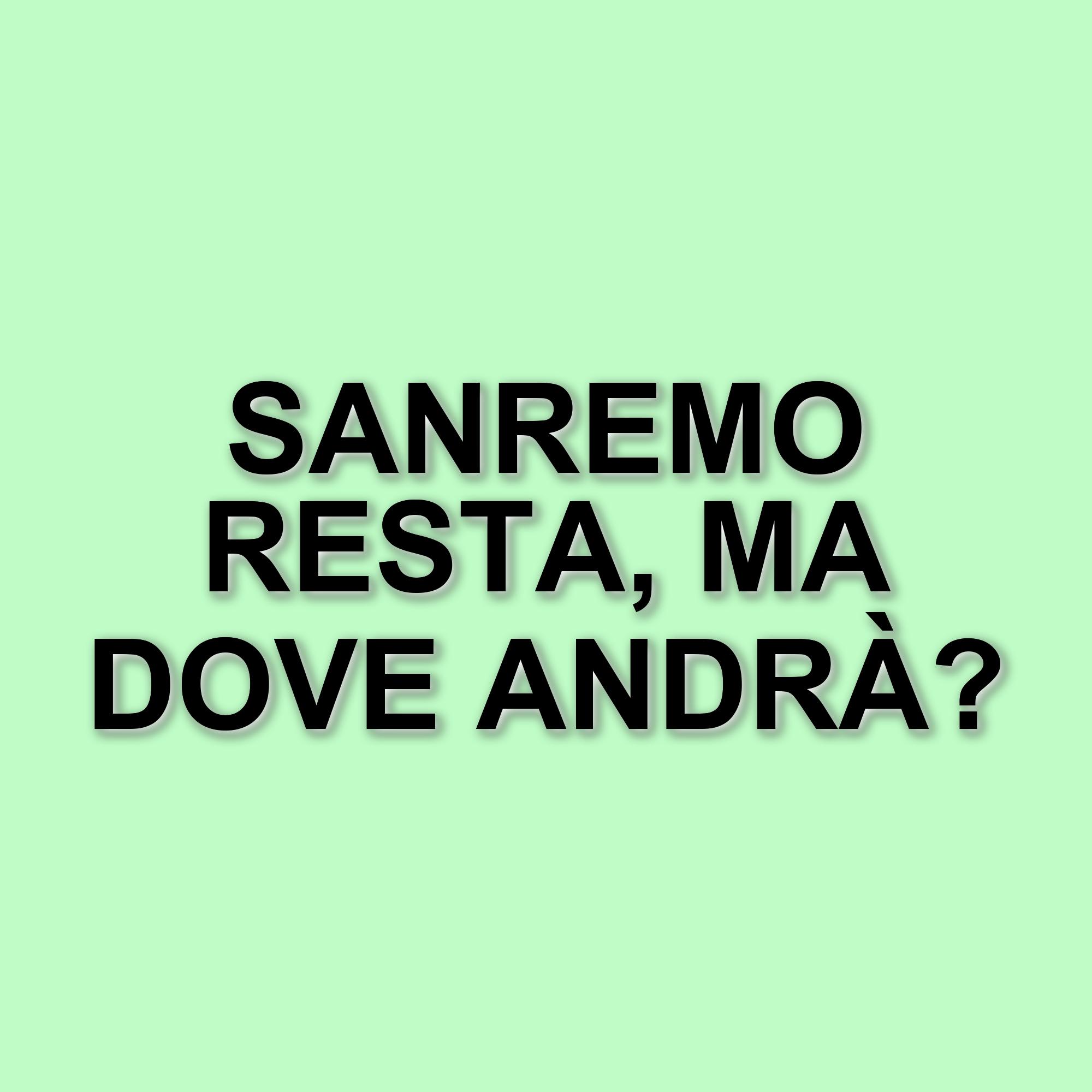 Il festival di sanremo confermato fino al 2027, ma si preannuncia un cambio di location