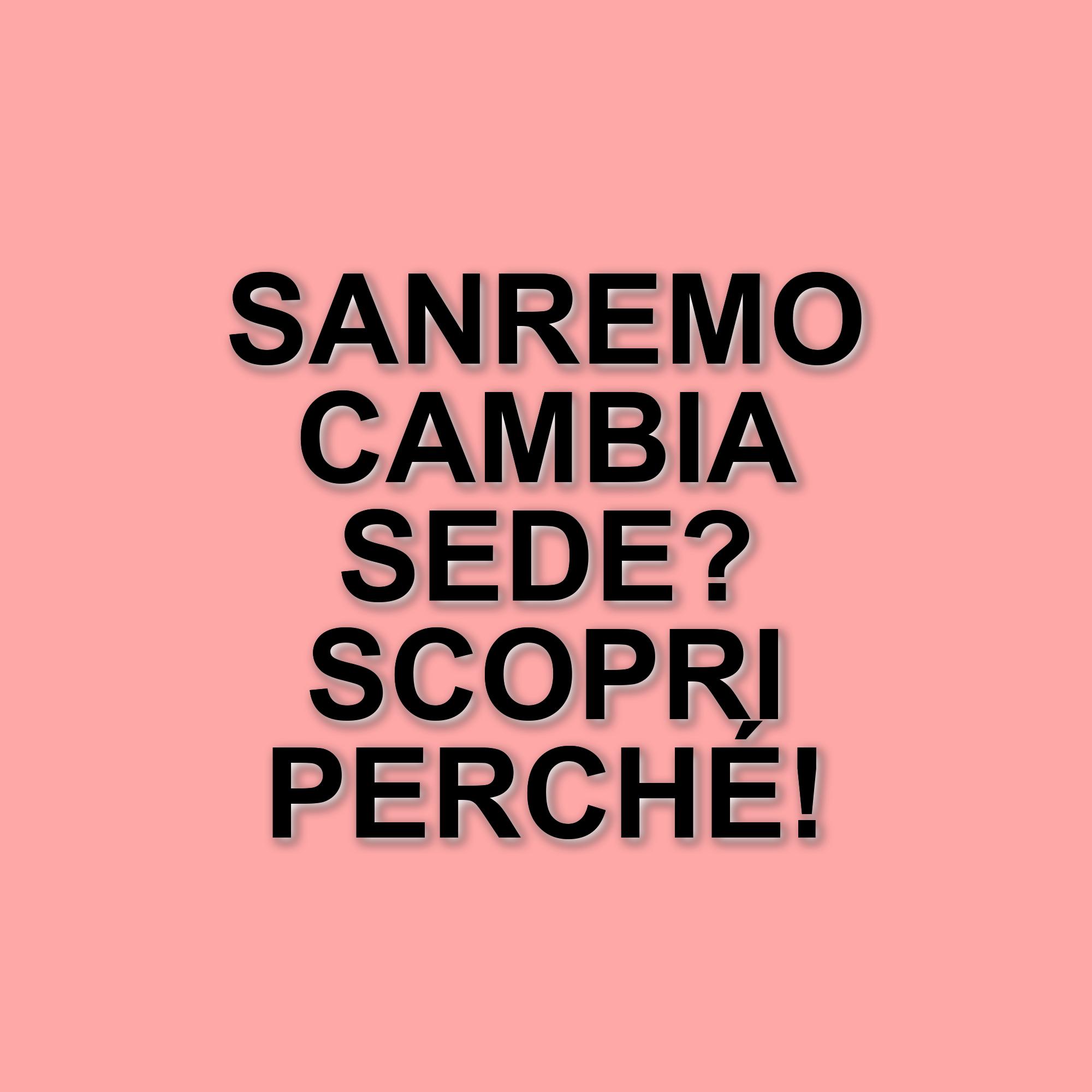 Il Festival di Sanremo potrebbe cambiare sede: nuove destinazioni in lizza per il 2027
