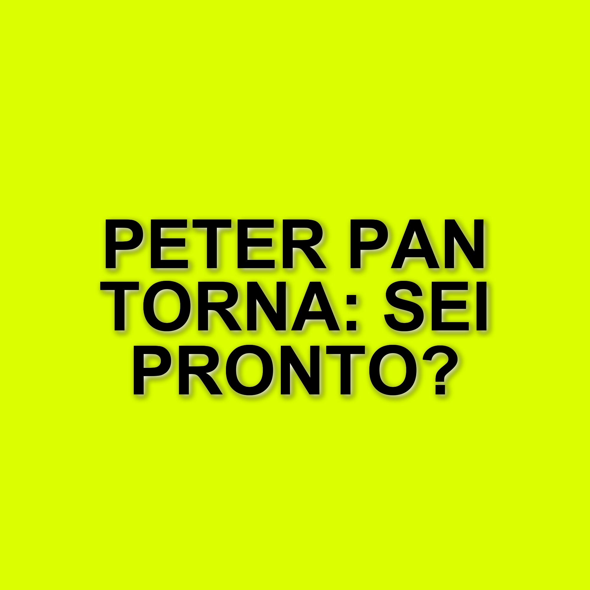 Il ritorno di "Chi ha incastrato Peter Pan?": un classico della tv italiana si rinnova