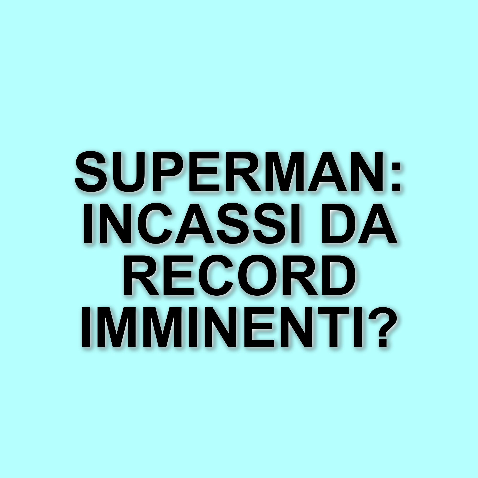 Superman: il nuovo film di James Gunn promette incassi record e grande attesa