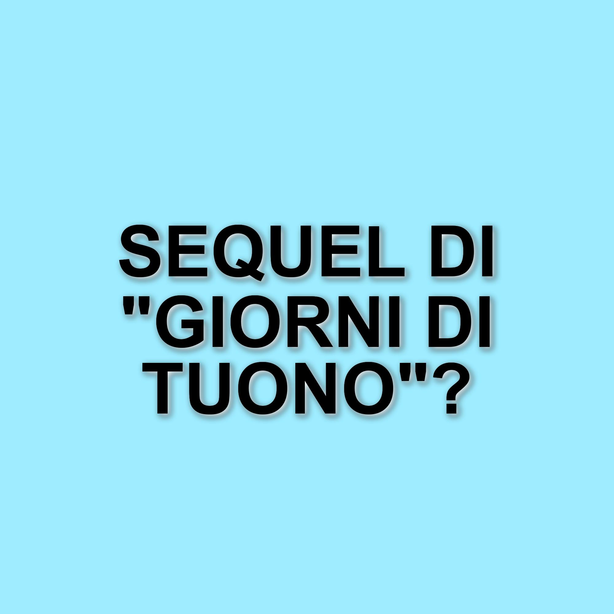 Giorni di tuono 2: il sequel del film cult degli anni '90 potrebbe diventare realtà
