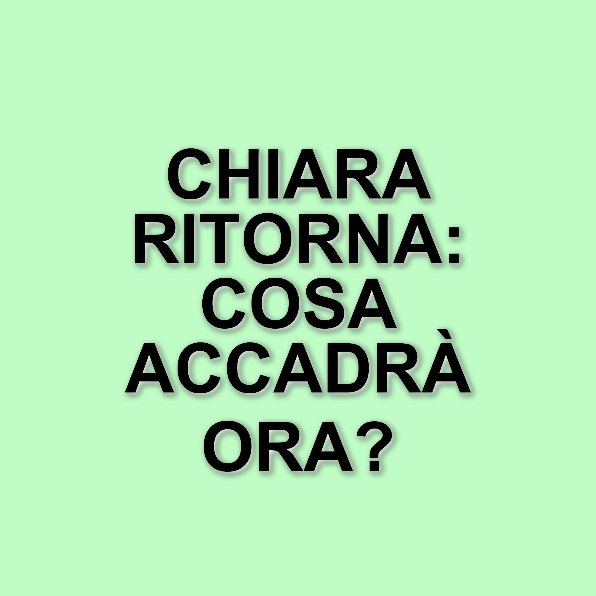 Ritorno di Chiara Petrone in Un posto al sole: nuovi sviluppi nella trama
