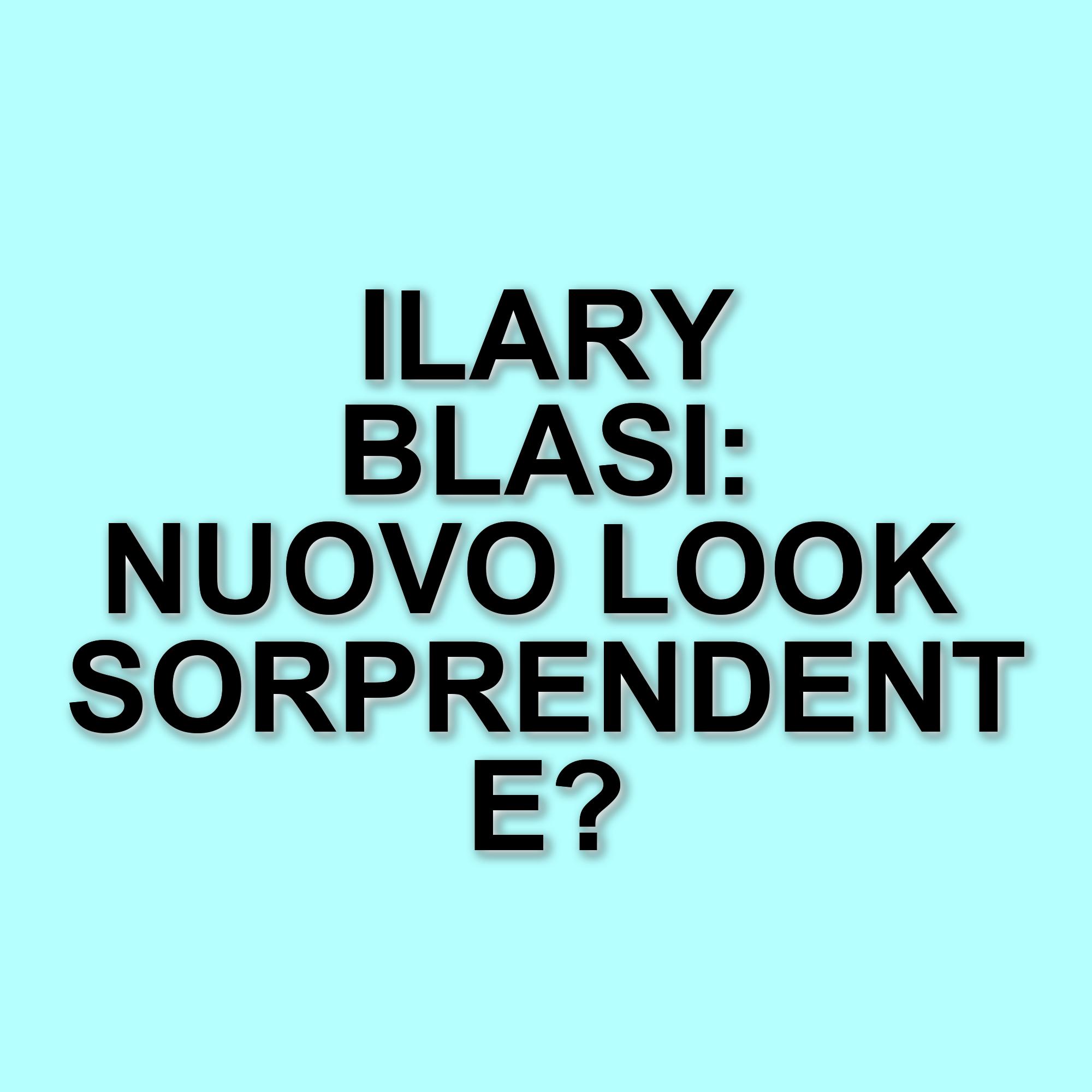 Ilary Blasi si prepara all'estate: ritorno al biondo con nuove sfumature