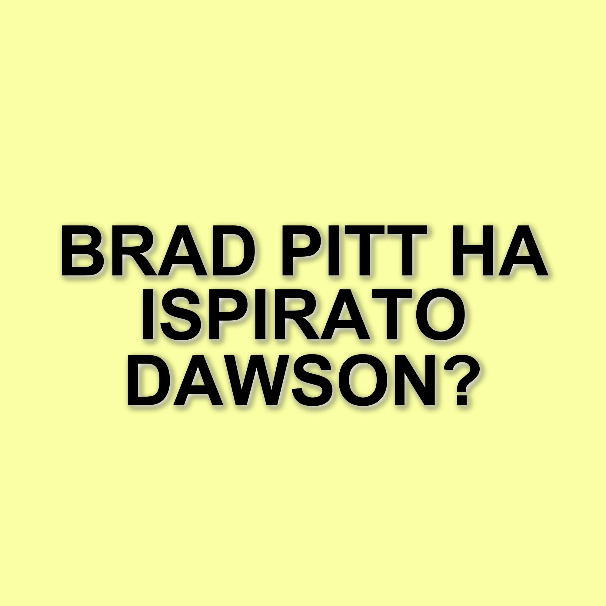 James Van Der Beek svela il legame inaspettato tra Dawson's Creek e Brad Pitt
