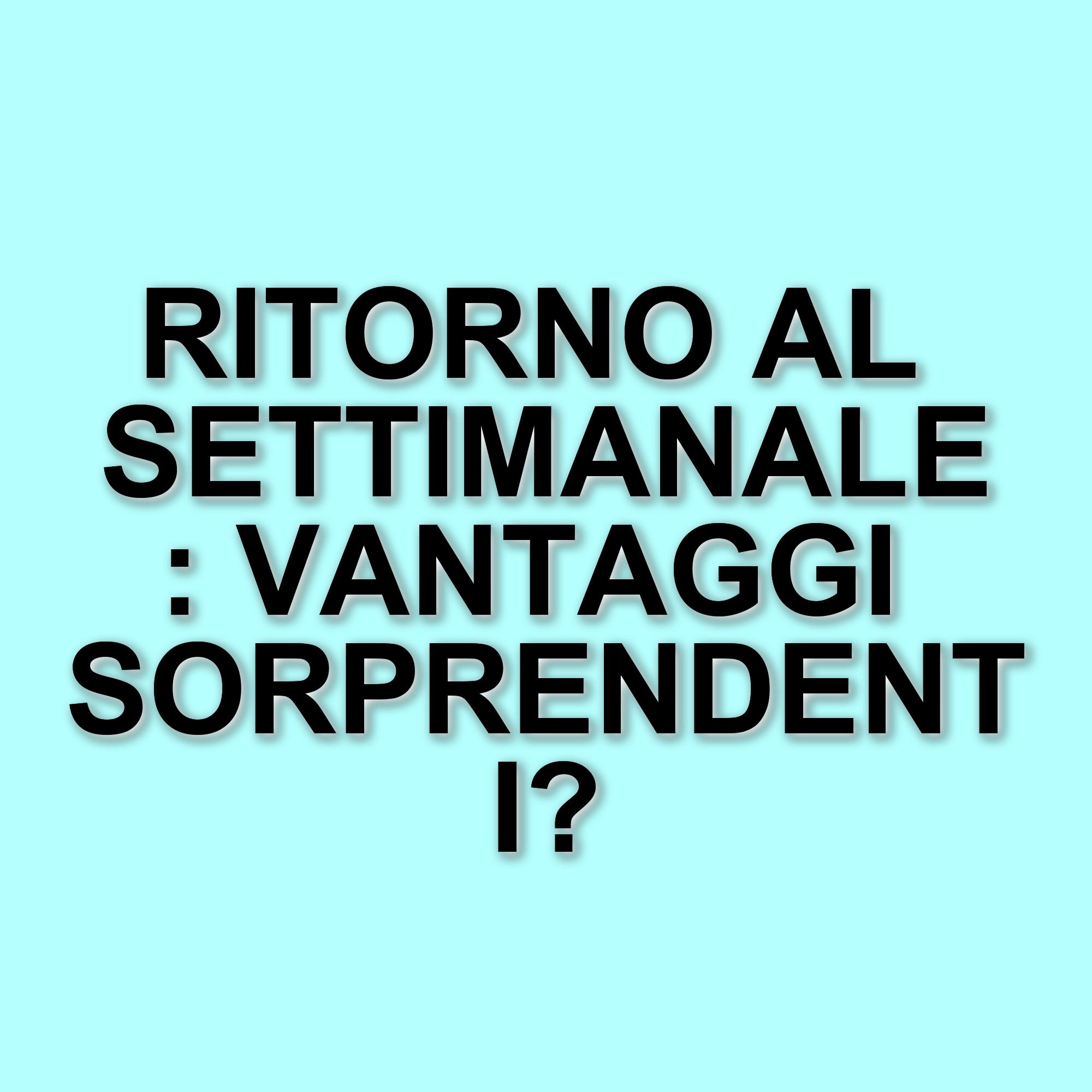 La nuova tendenza delle serie TV: il ritorno al formato settimanale
