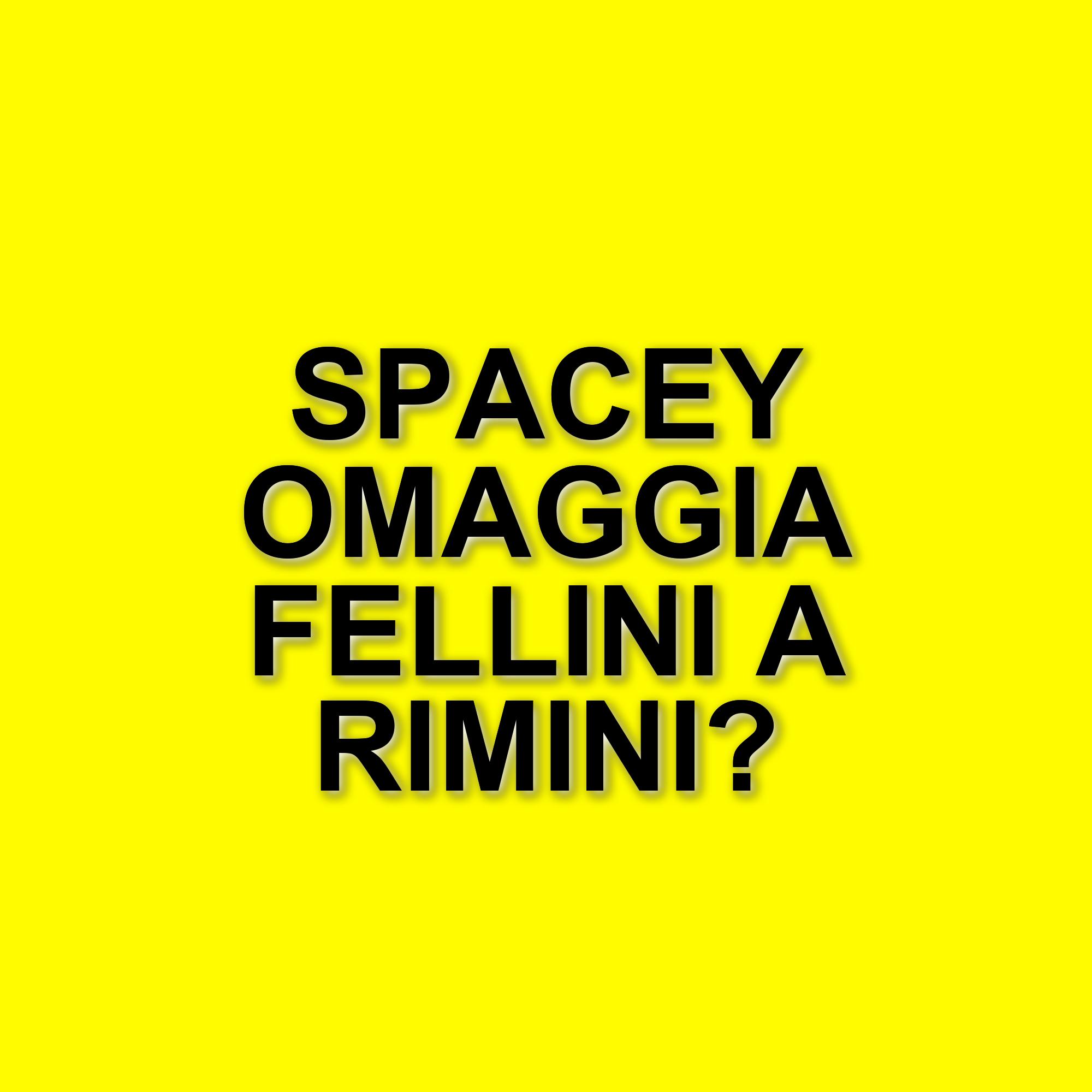 Kevin Spacey riceve il Maximo Excellence Award all'Italian Global Series di Rimini