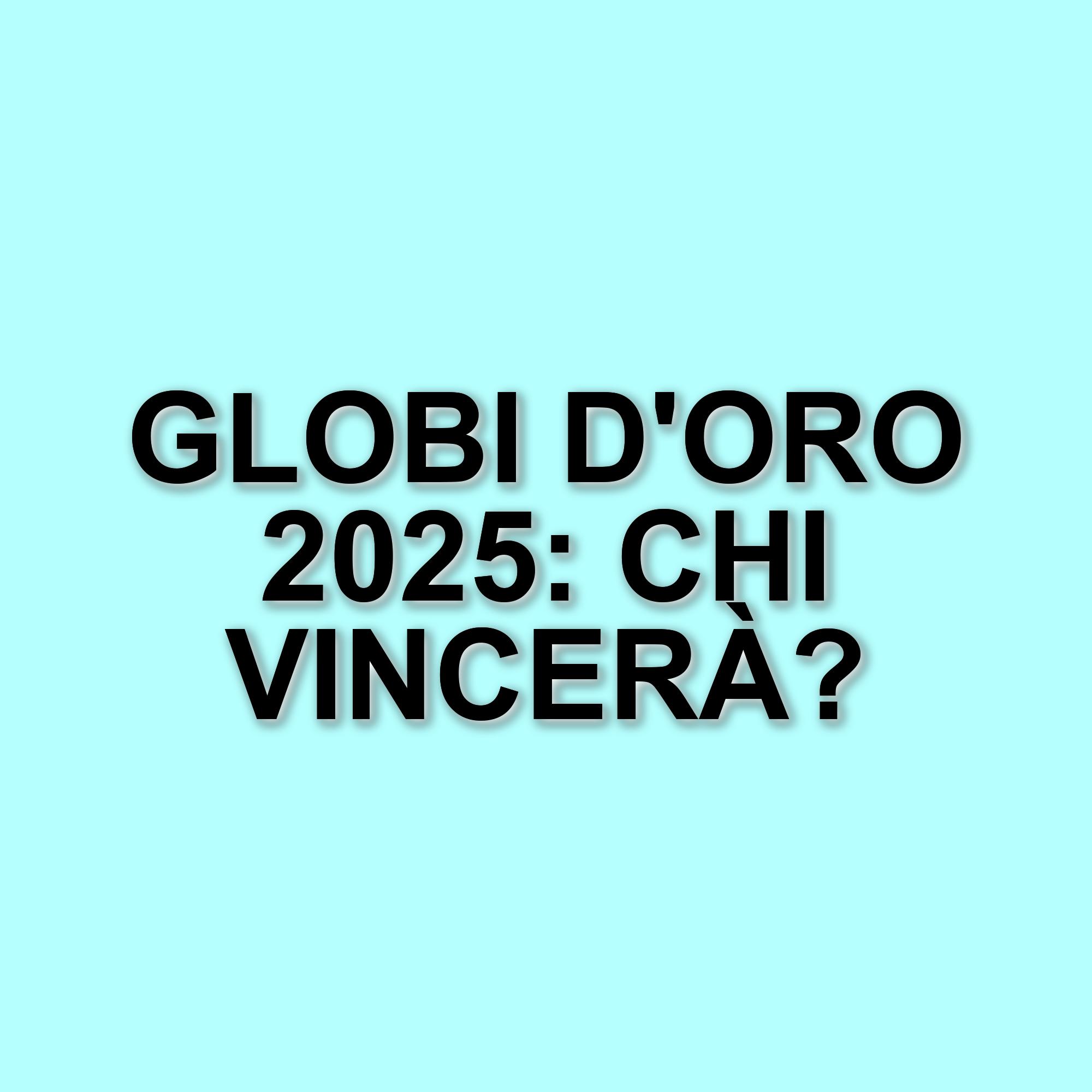 Annunciate le candidature ai Globi d'Oro 2025: I premi dell'Associazione Stampa Estera