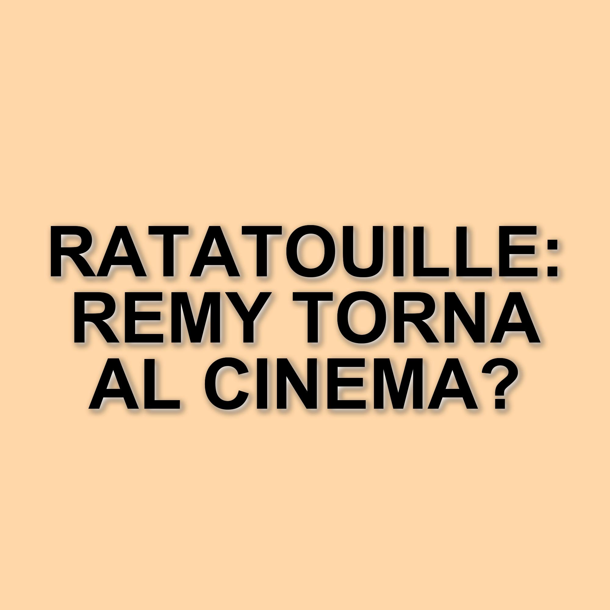La Pixar annuncia lo sviluppo di un sequel di Ratatouille dopo il flop di Elio