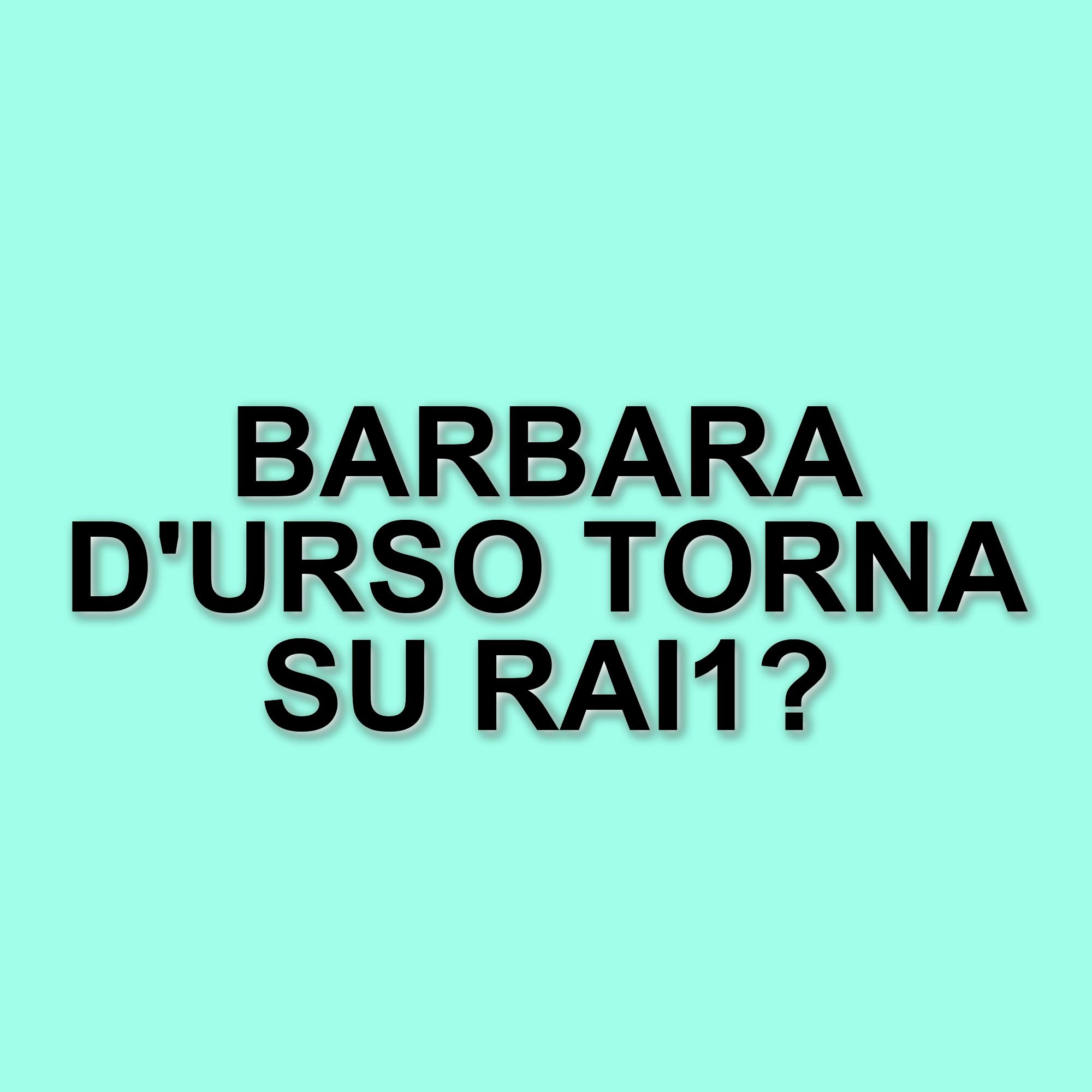 Rai 1 si prepara a un grande cambiamento: il ritorno di Barbara d'Urso e un titolo storico di Mediaset
