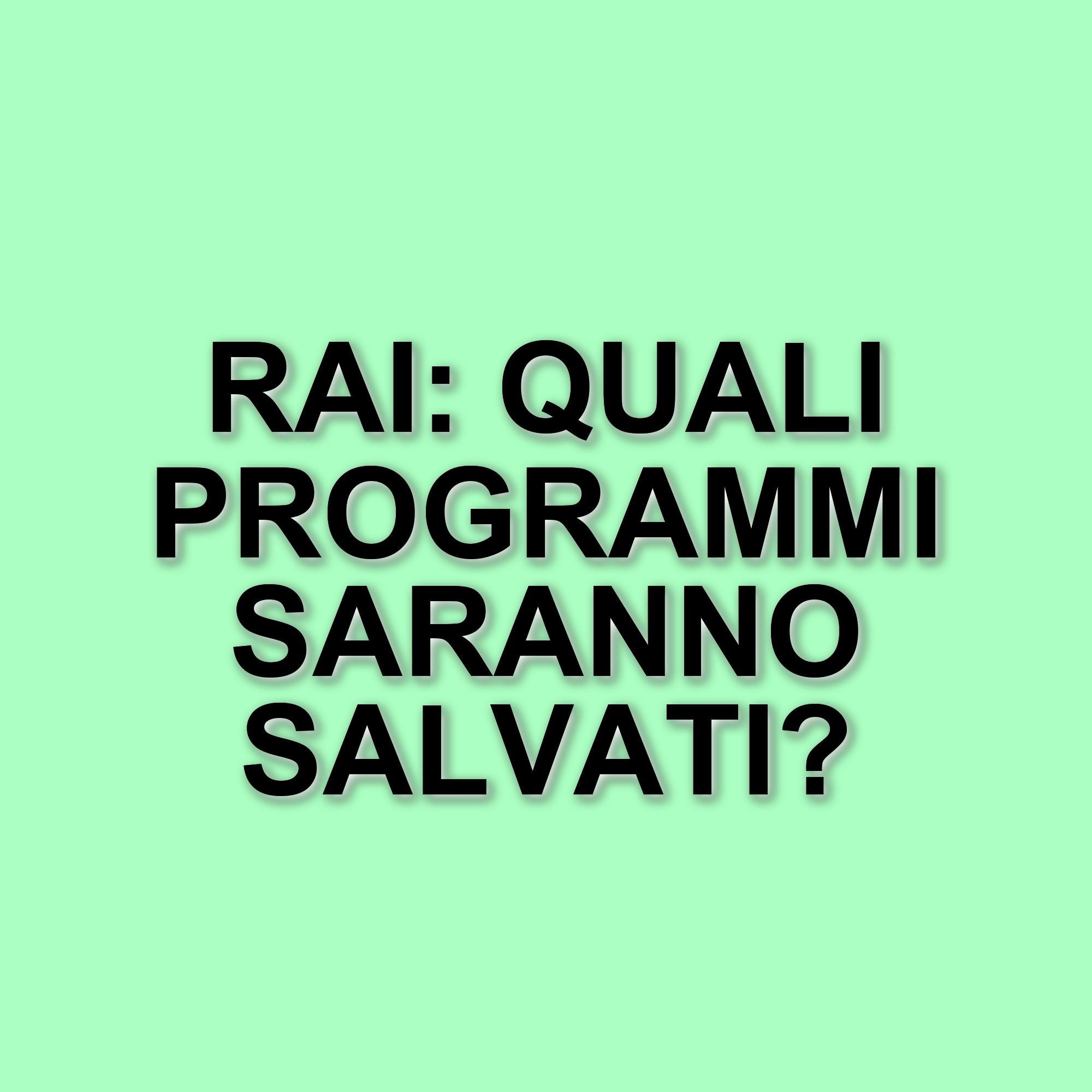 Rai: cancellazioni e conferme nei palinsesti 2025, il futuro di Citofonare Rai Due in bilico