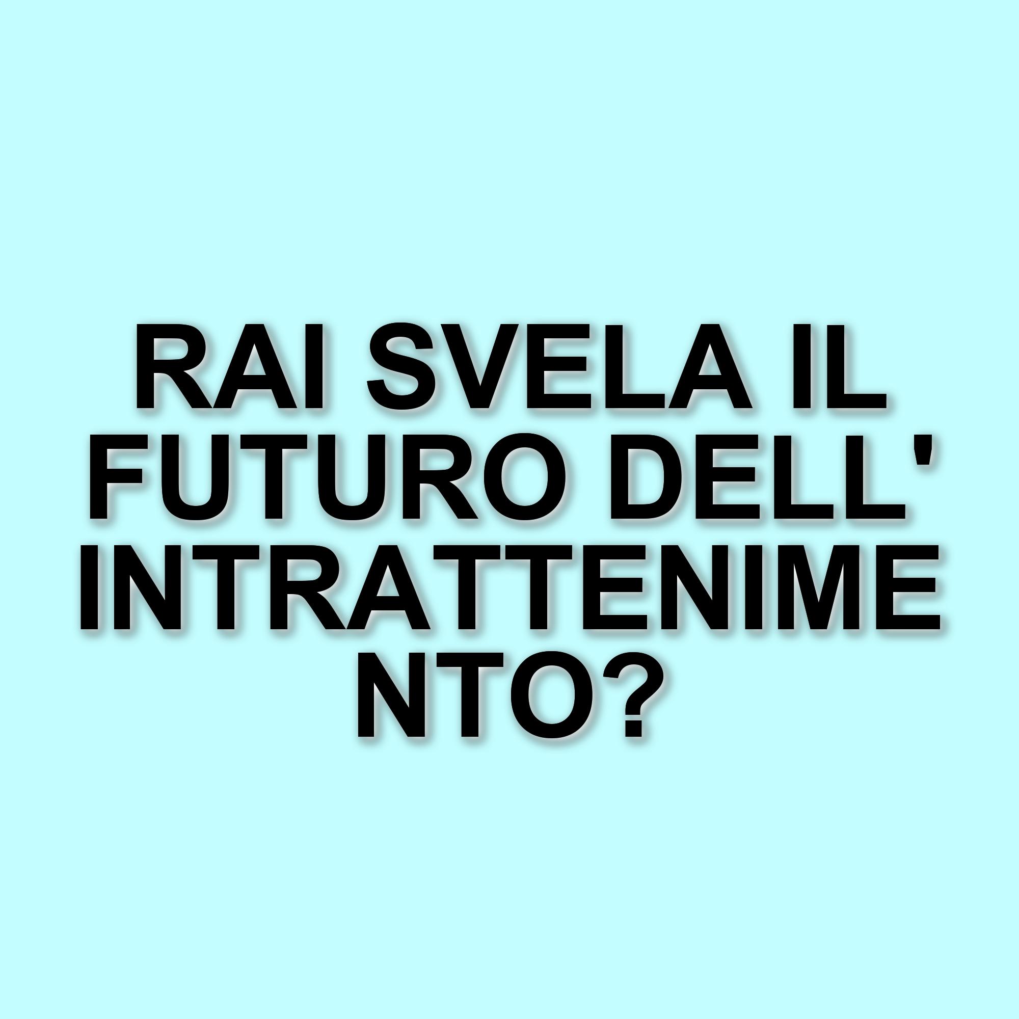 Rai presenta i palinsesti TV 2025/2026: tutte le novità da Napoli