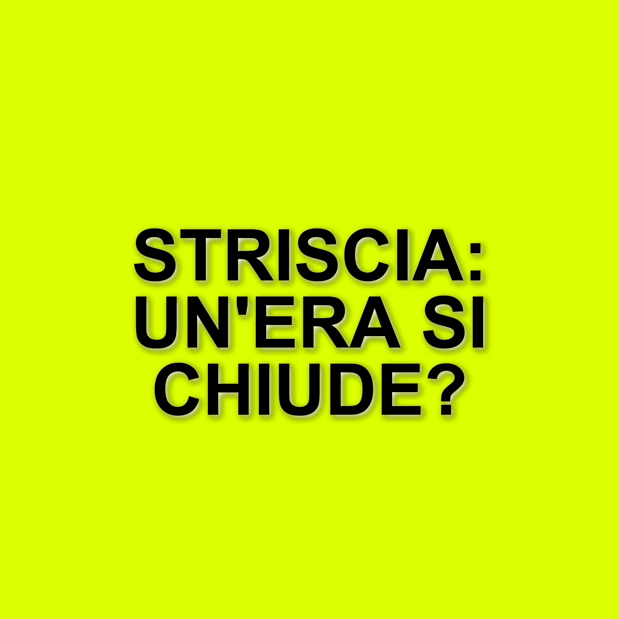 Giancarlo Scheri celebra la conclusione della 37ª edizione di 'Striscia la notizia'