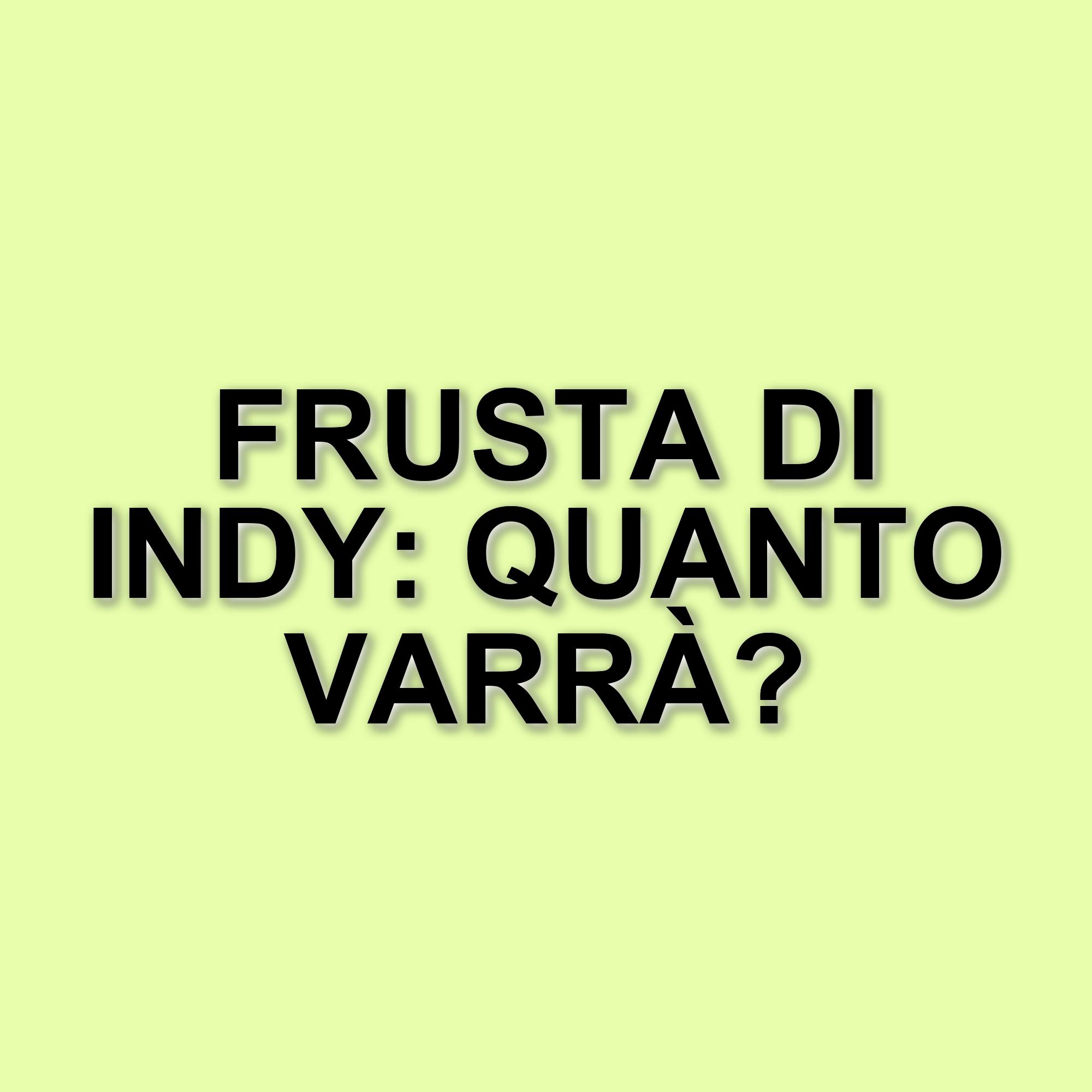 La frusta di Indiana Jones all'asta: un pezzo di storia del cinema in vendita