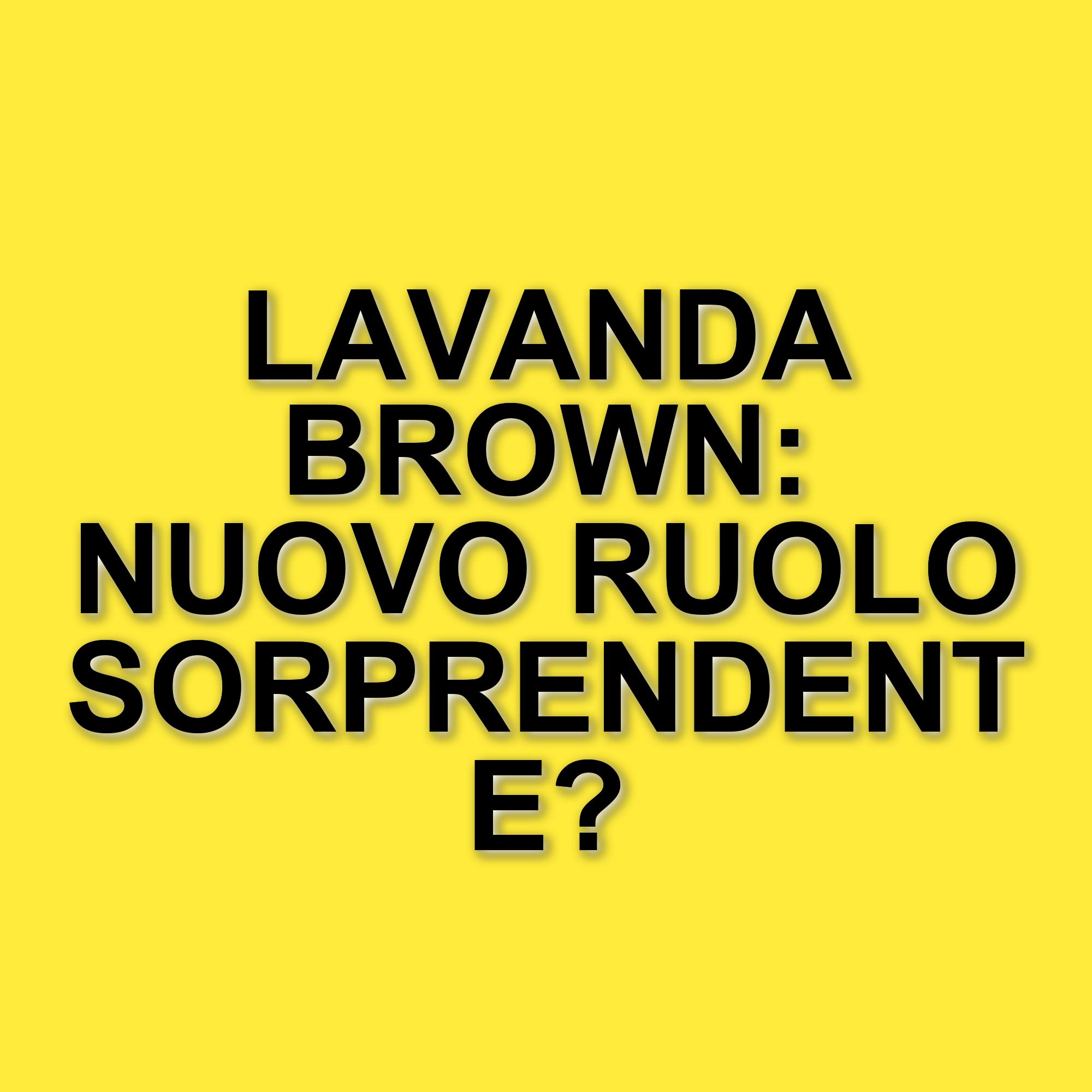 La nuova serie tv di Harry Potter: Lavanda Brown avrà un ruolo più centrale e significativo