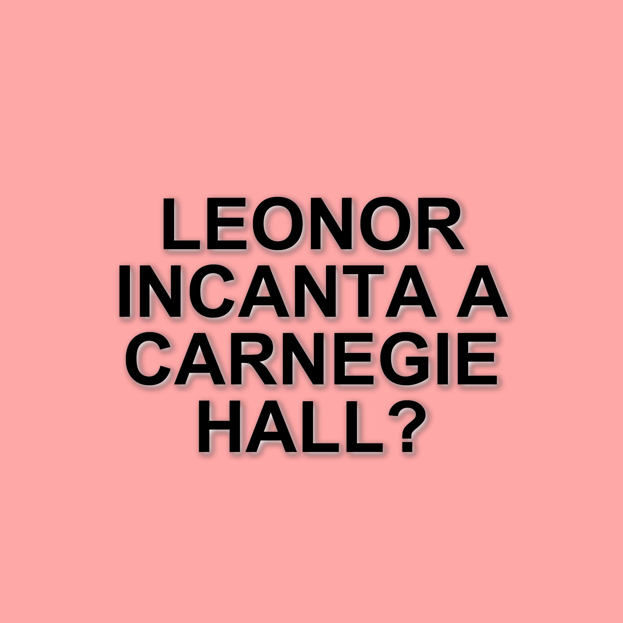 La principessa Leonor in concerto alla Carnegie Hall: un evento di prestigio a New York