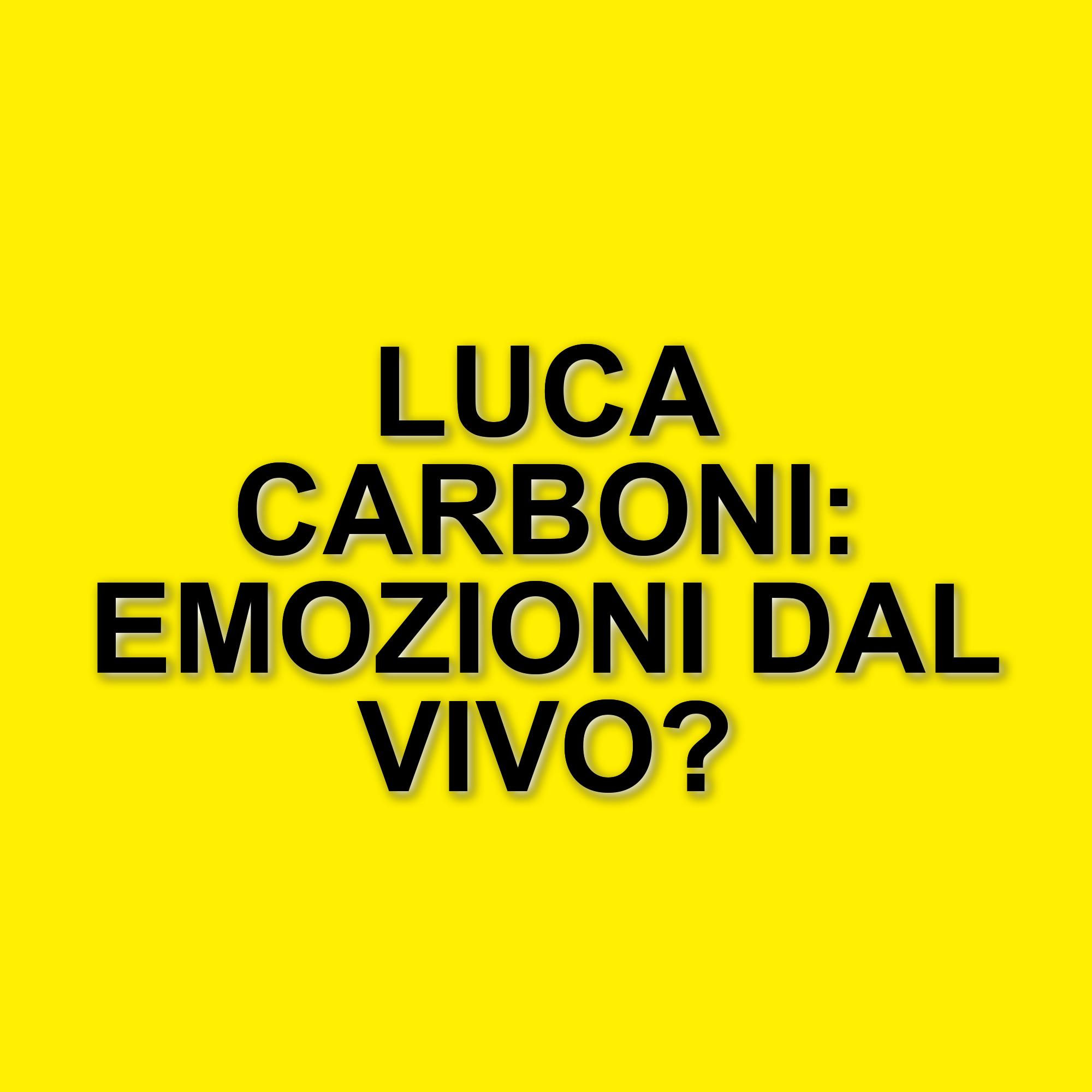 Luca Carboni torna sul palco: concerto unico a Milano dopo sei anni di assenza
