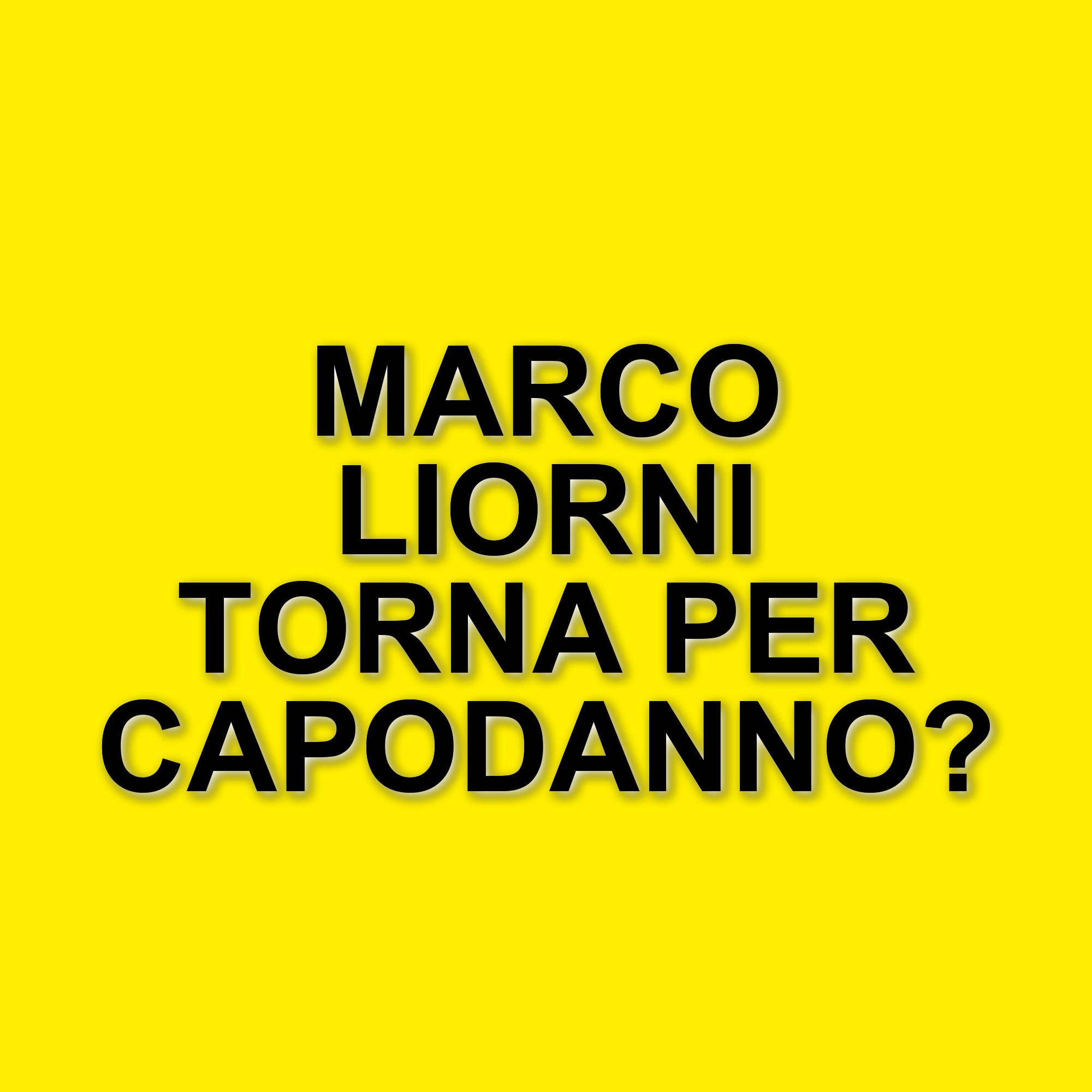 Marco Liorni riconfermato alla conduzione del Capodanno di Rai Uno: novità in arrivo