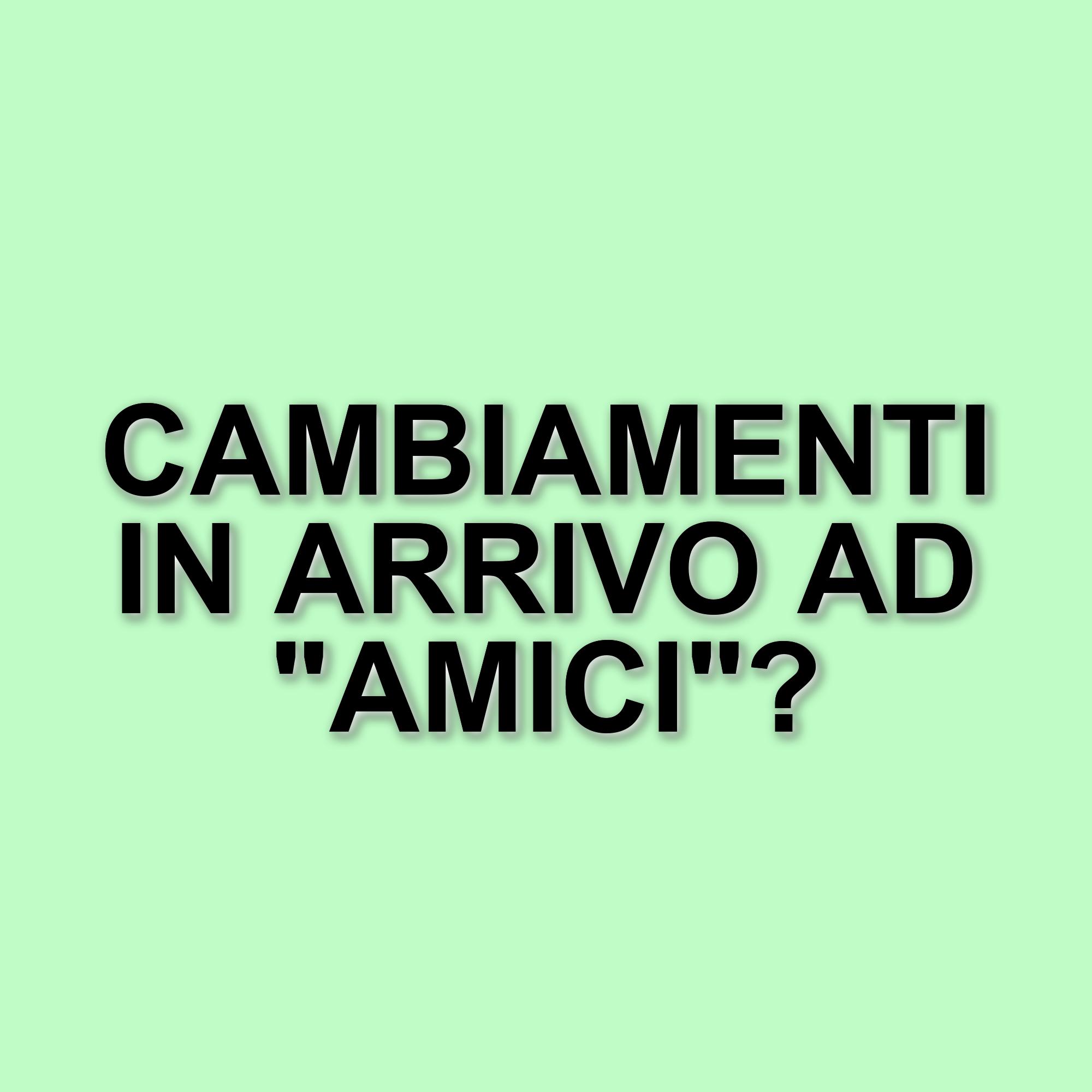 Amici: due professori pronti a lasciare il programma, Maria De Filippi cerca sostituti