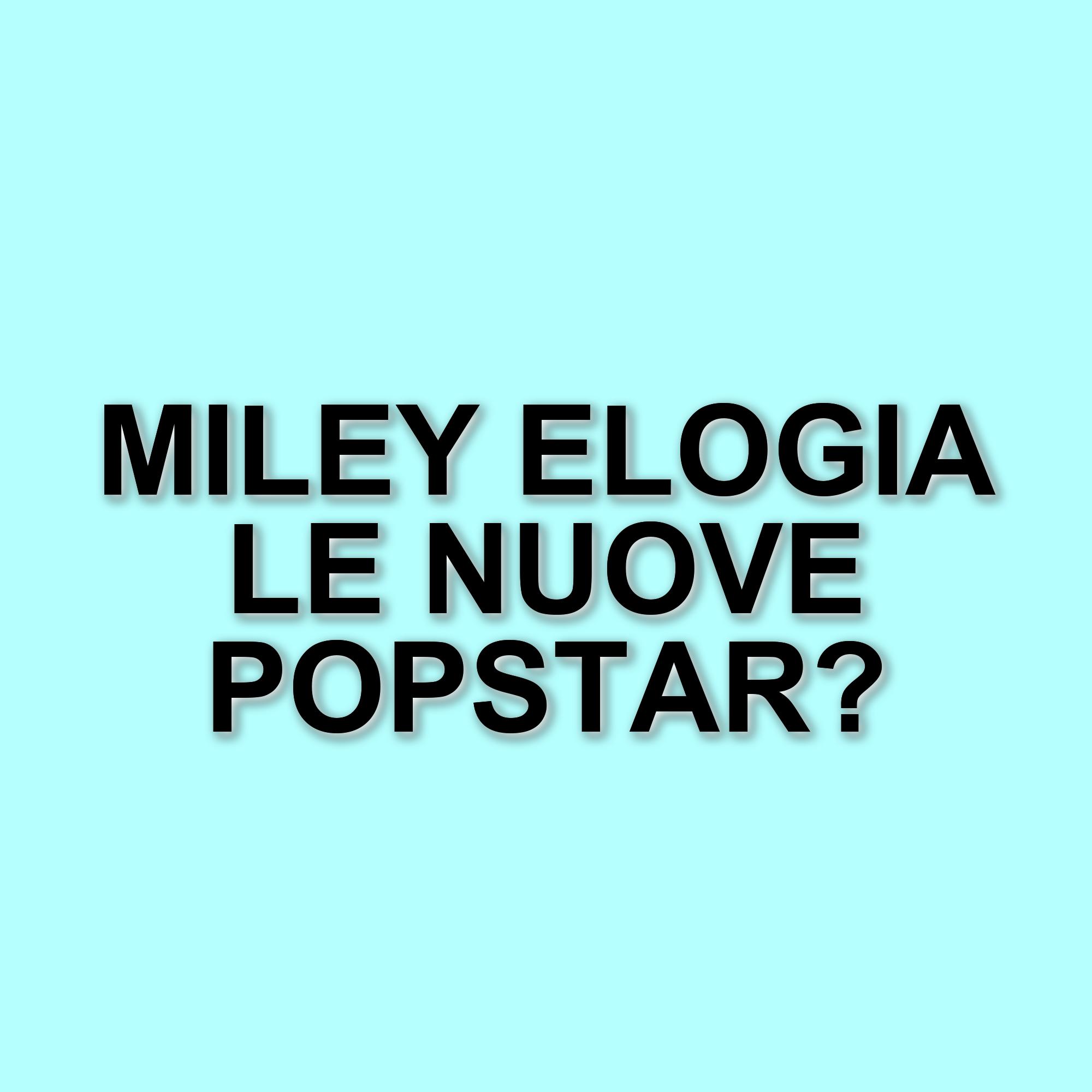 Miley Cyrus lancia il nuovo album e celebra le nuove stelle del pop: "Non sono invidiosa"