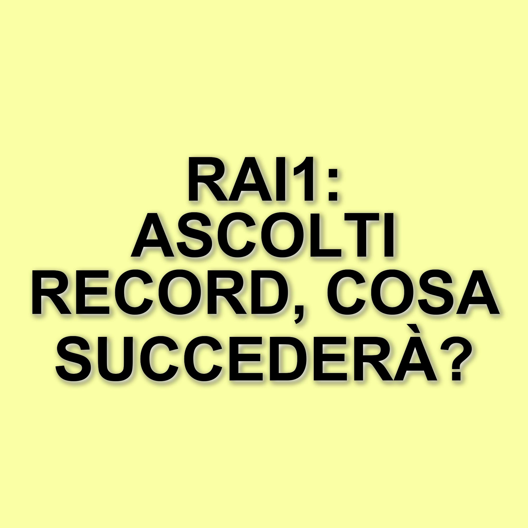 Rai1 raggiunge risultati record nel primo semestre 2025: ascolti ai massimi storici