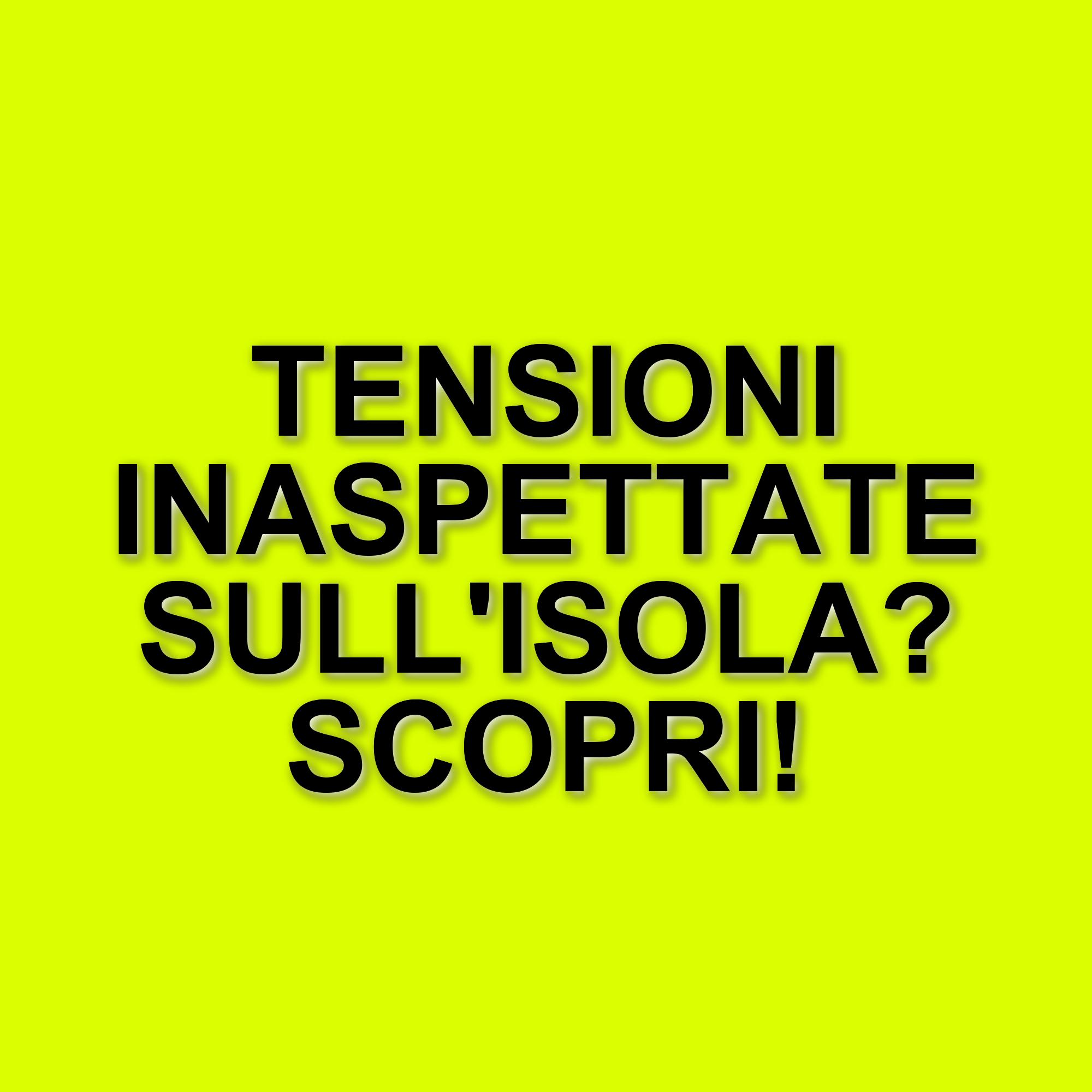 L'isola dei famosi: Dino Giarrusso e Jasmin Salvati riflettono sulle polemiche dell'ottava puntata