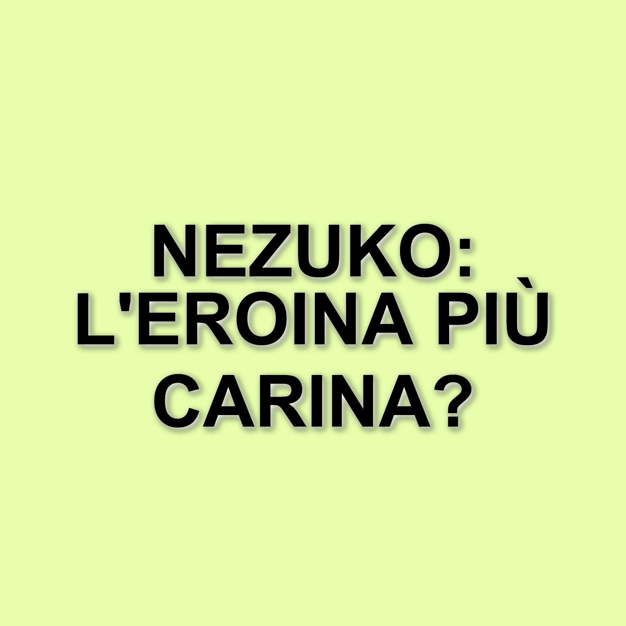 Nezuko Kamado di Demon Slayer è l'eroina più carina di Shonen Jump secondo un sondaggio