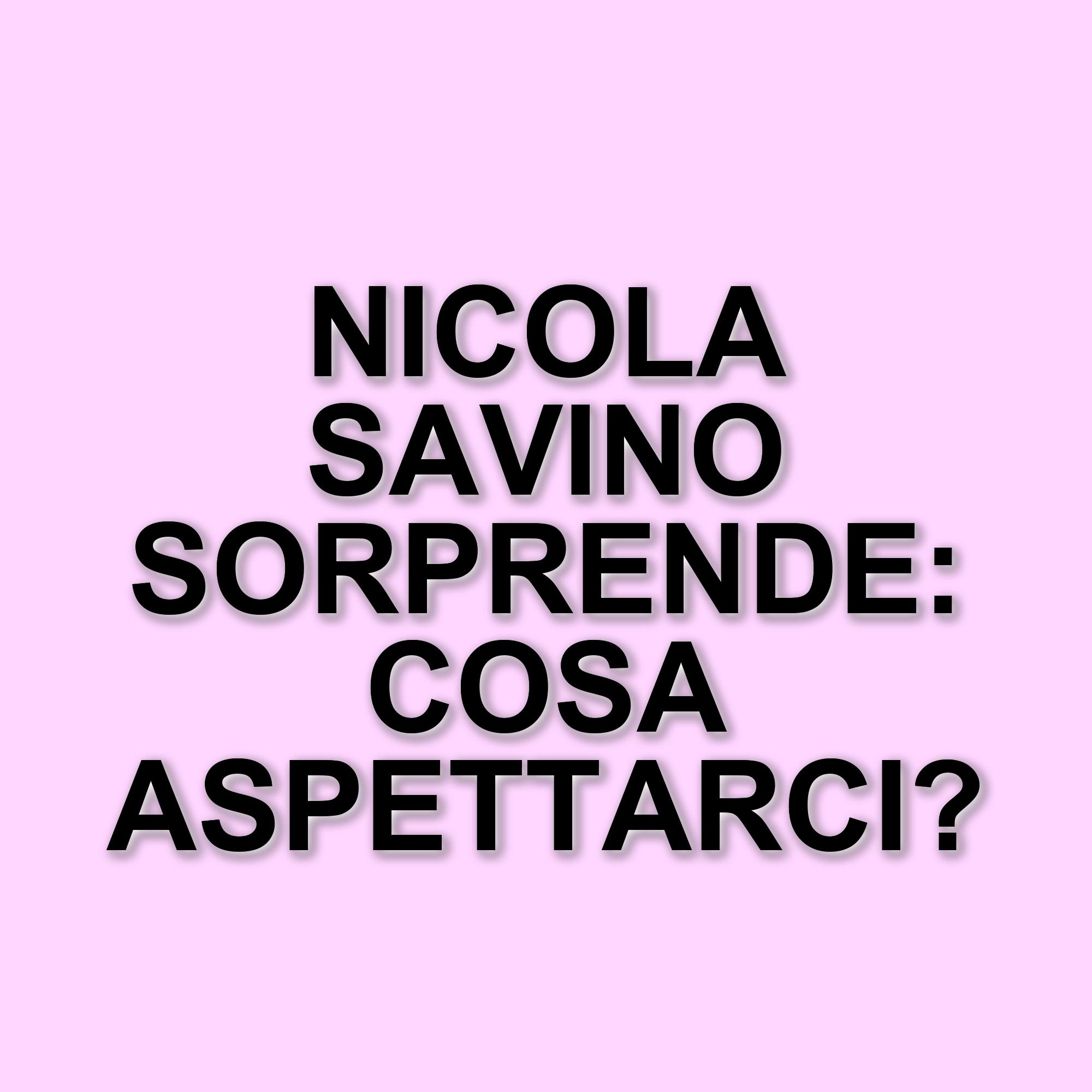 Nicola Savino torna in Rai: anticipazioni sul nuovo show "Freeze" in prima serata