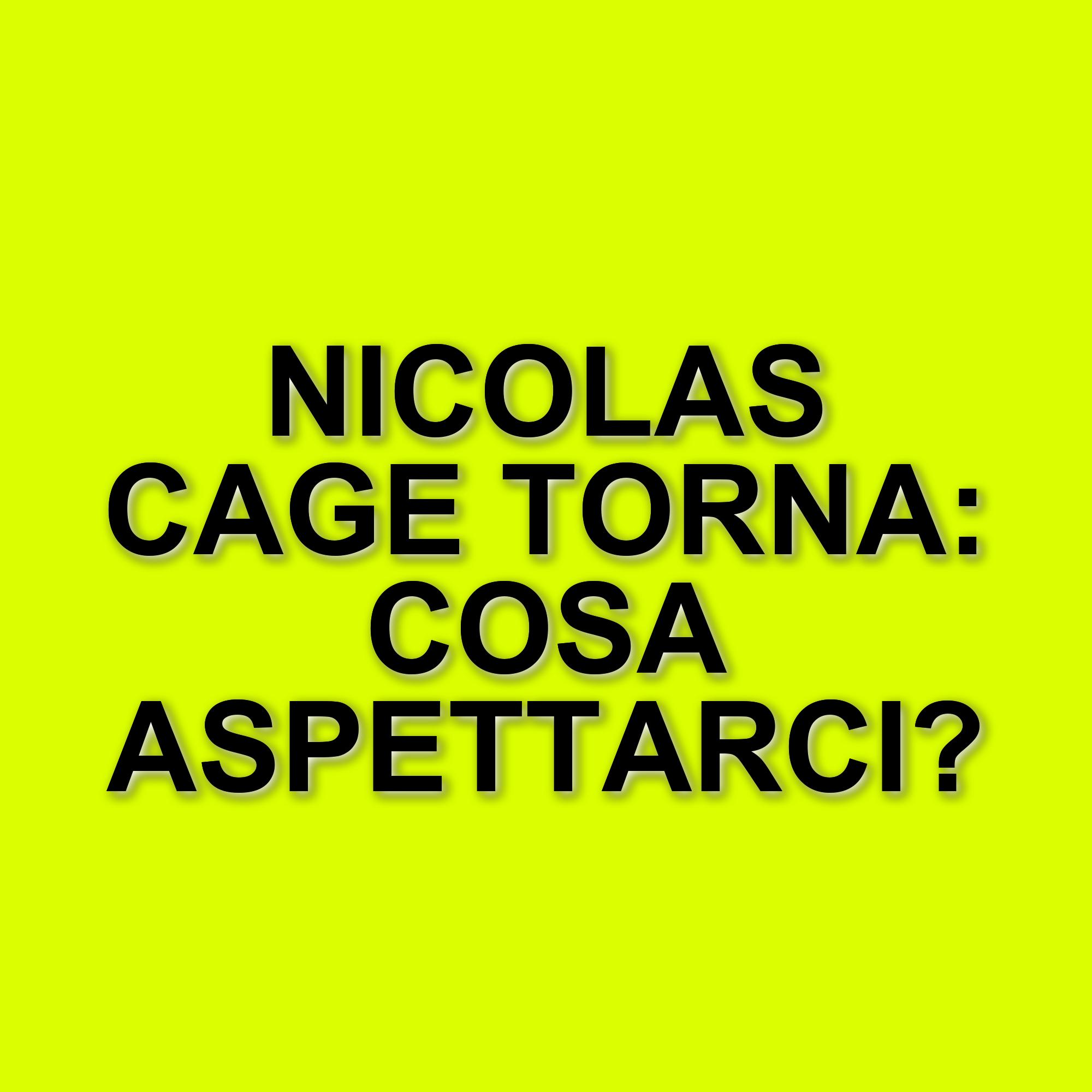 Nicolas Cage in "Il talento di Mr. C": un viaggio tra autoironia e avventure cinematografiche