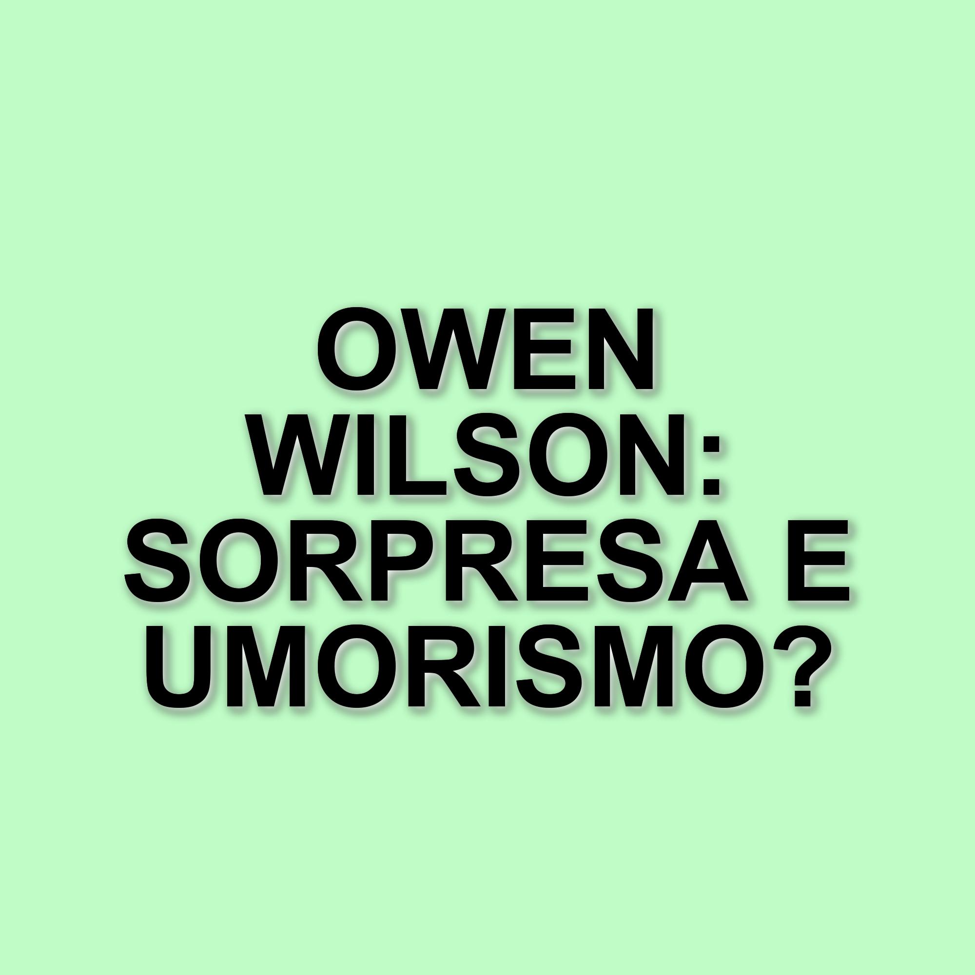 Owen Wilson e il meme del "Wow": la star riflette sulla sua fama virale