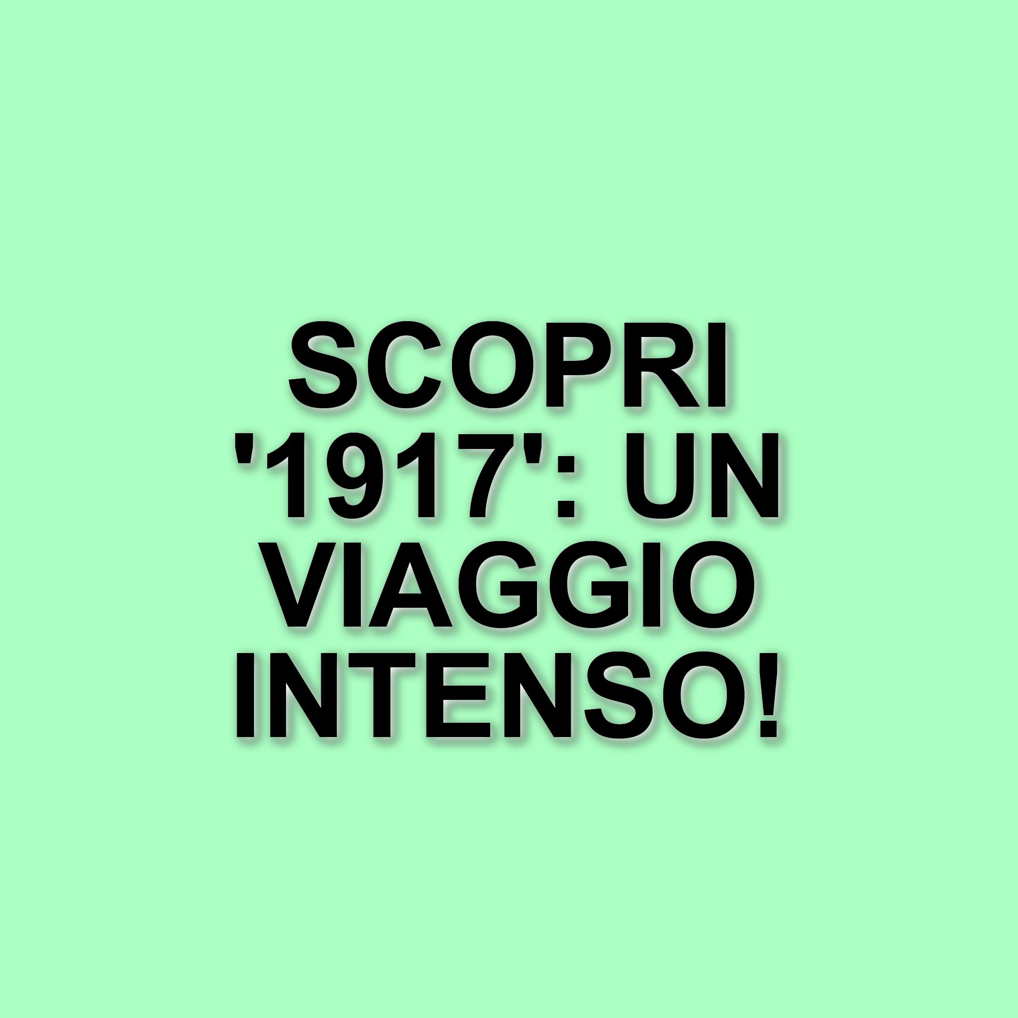 RaiPlay: arriva 1917, il capolavoro di Sam Mendes che ha conquistato tre Oscar